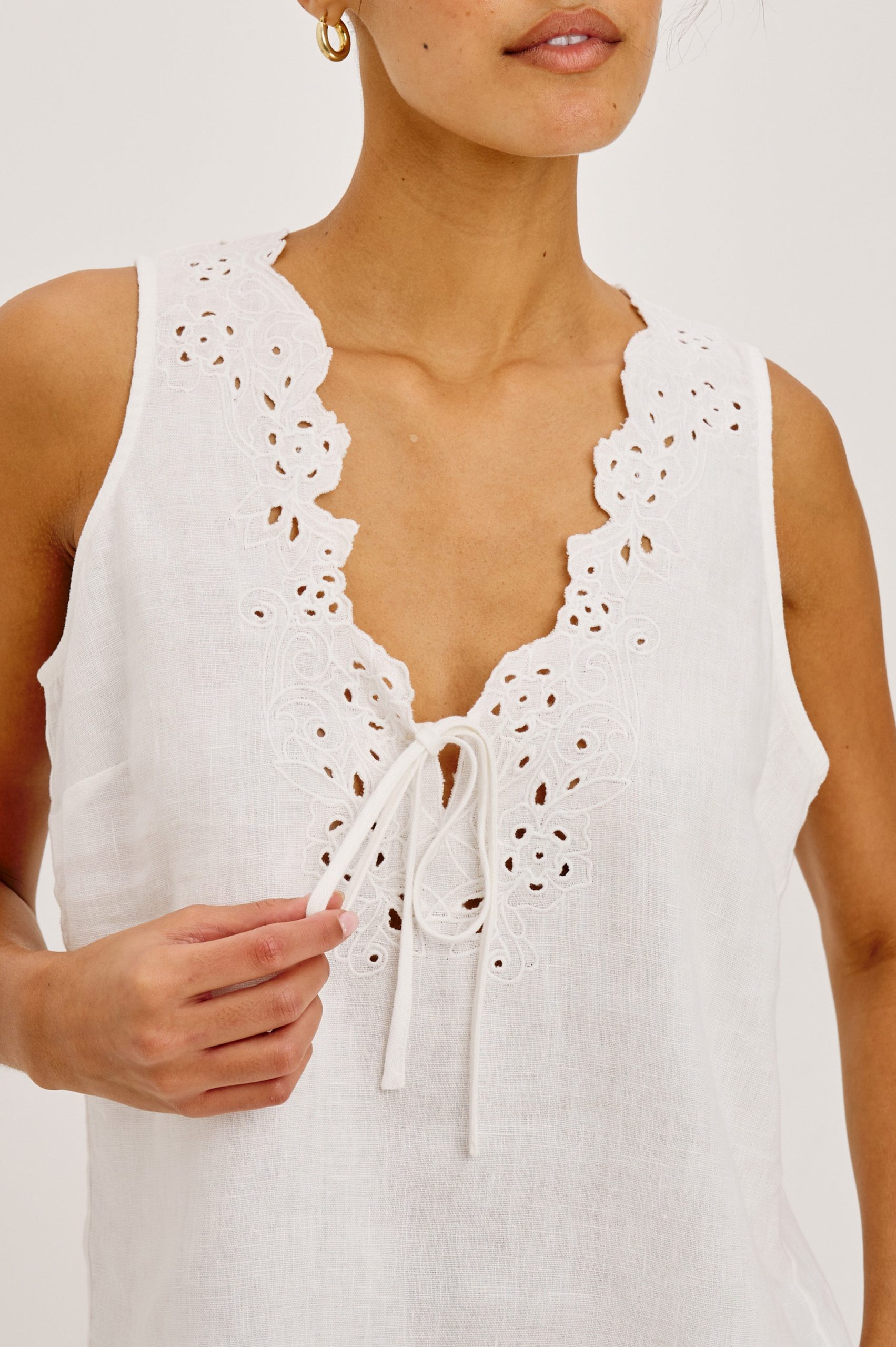 CORNELIA TOP - WHITE - Image 2
