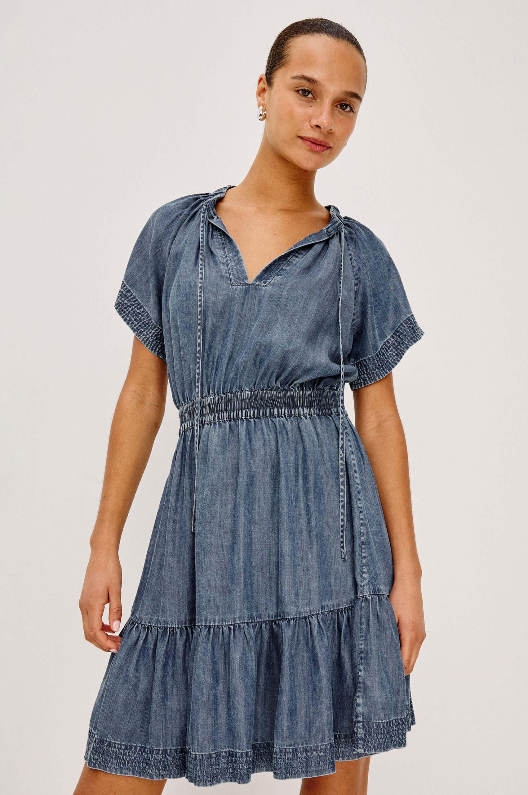 CORVERA DRESS - BLUE RIDGE