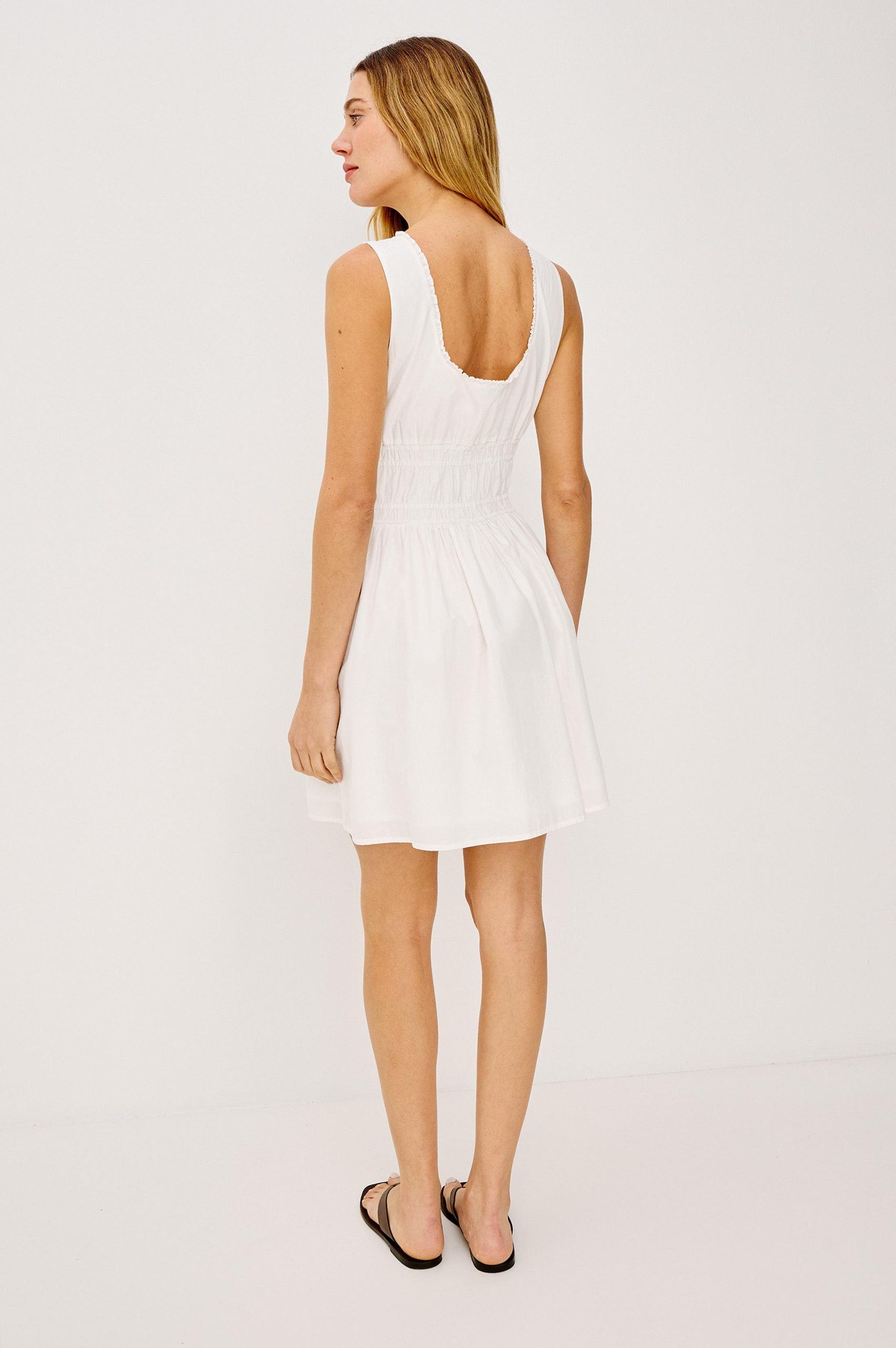 COSETTE DRESS - WHITE - Image 5
