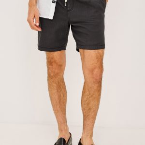 CRUZ SHORT - WASHED BLACK