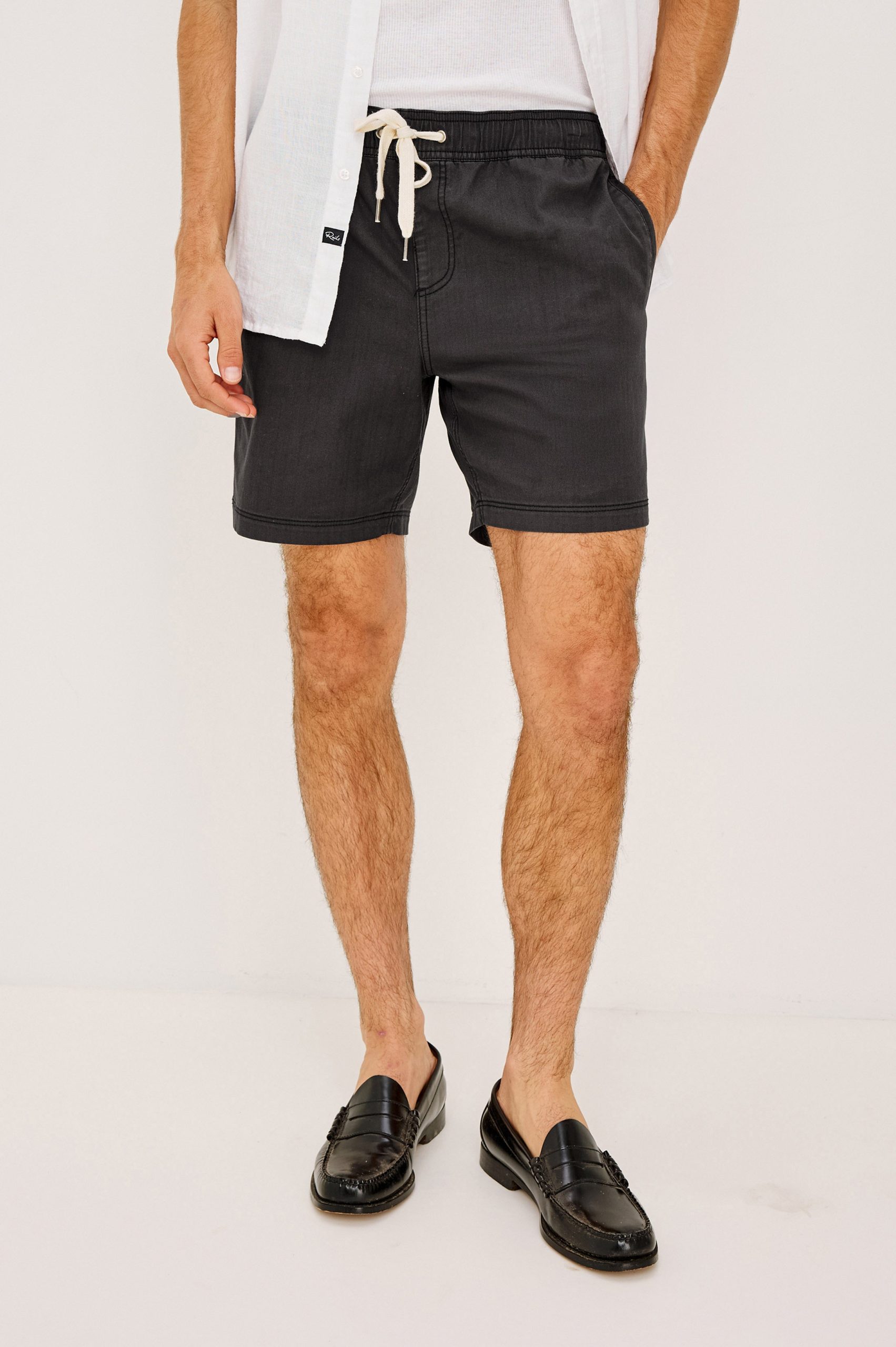CRUZ SHORT - WASHED BLACK
