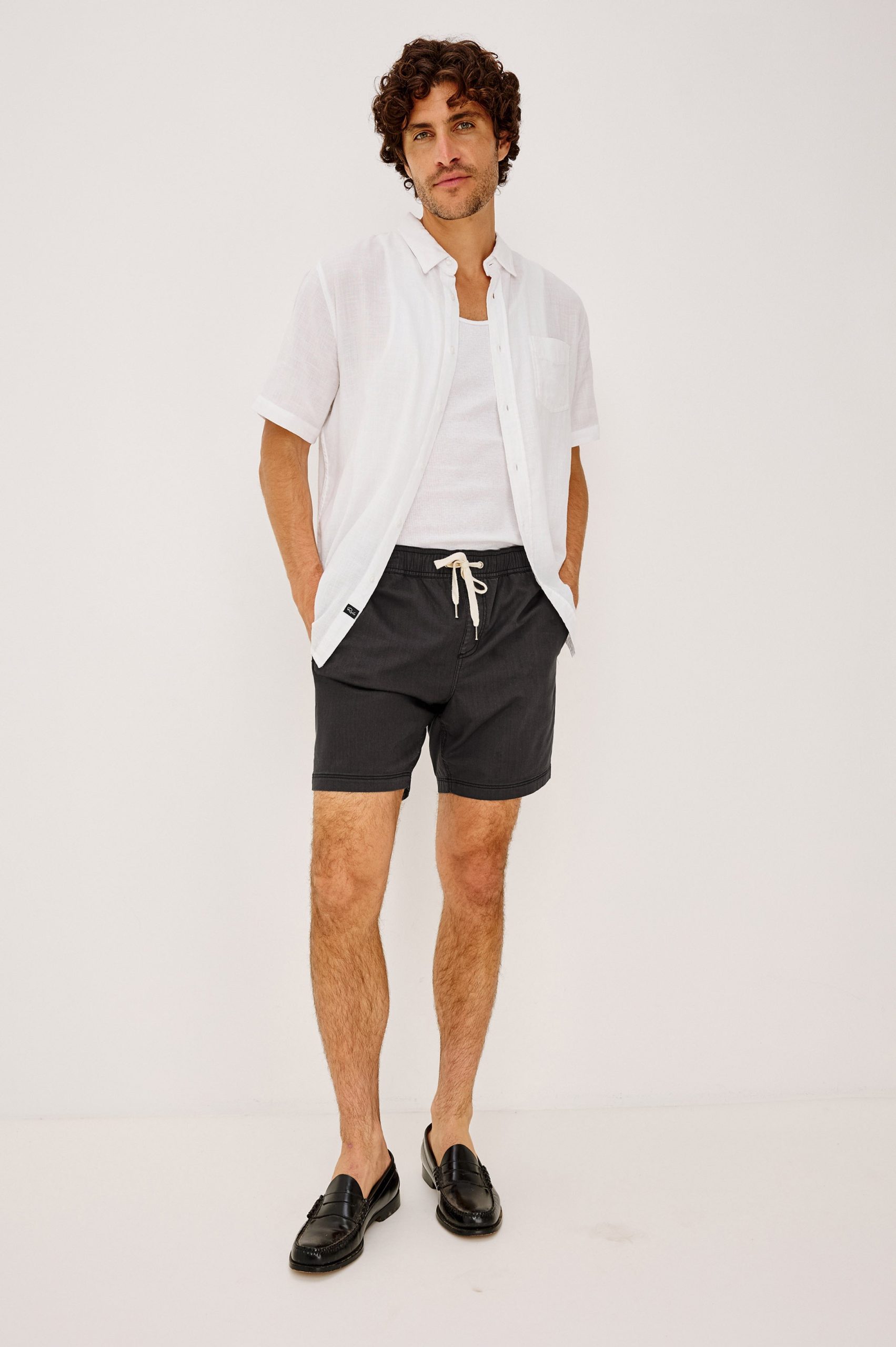 CRUZ SHORT - WASHED BLACK - Image 3