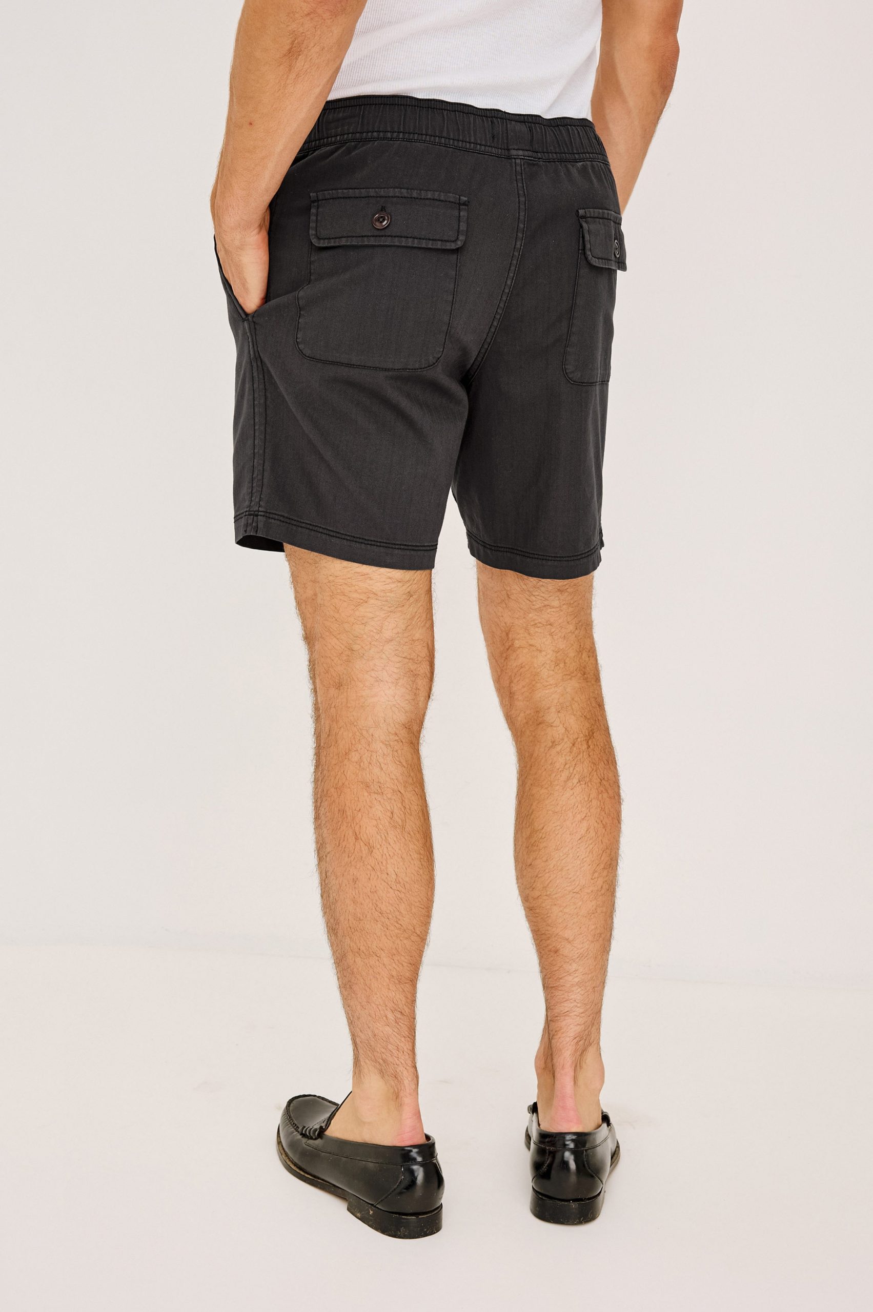 CRUZ SHORT - WASHED BLACK - Image 4