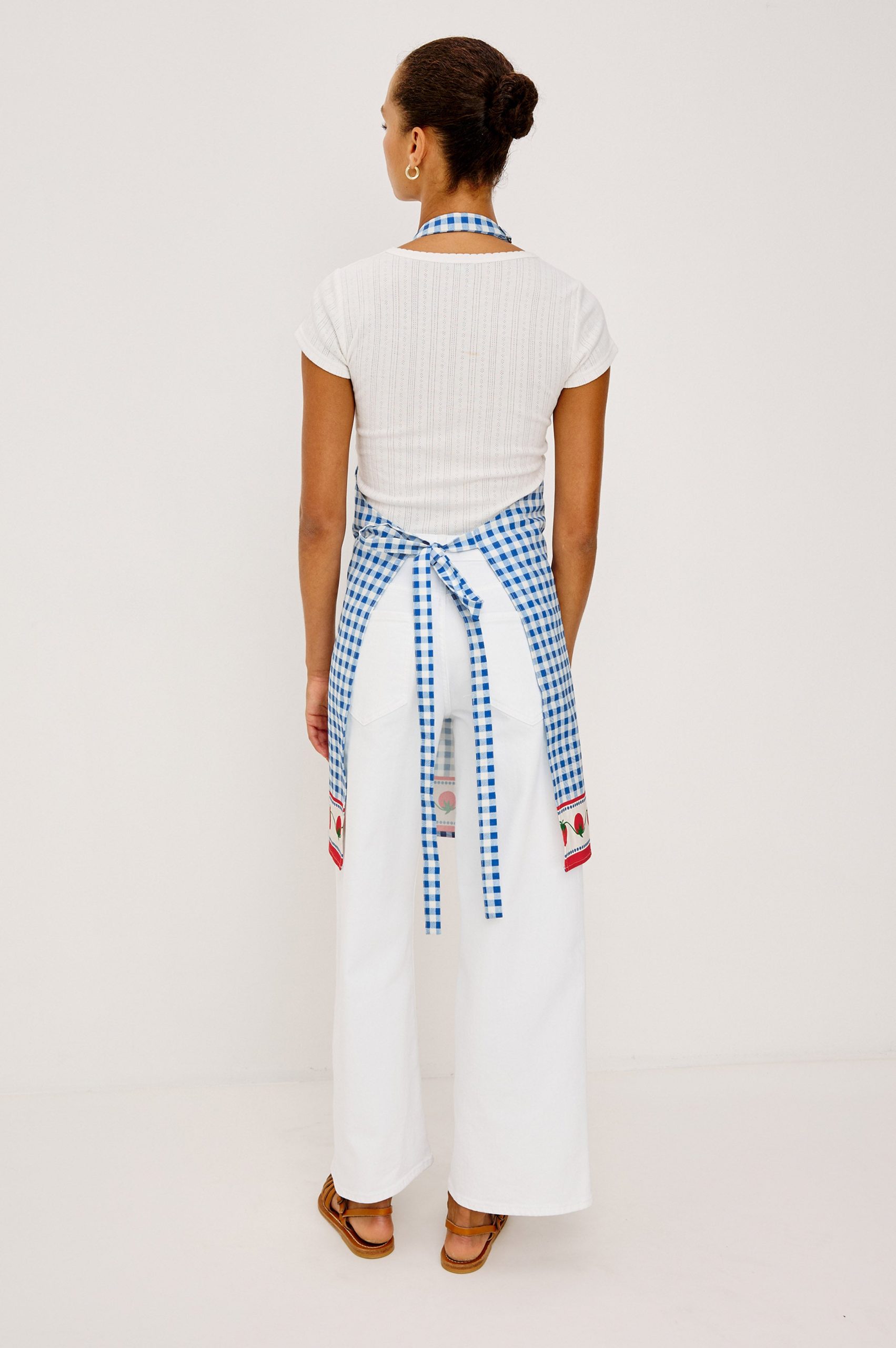 RAILS X GIADZY CUCINA APRON - GINGHAM TOMATOES - Image 5