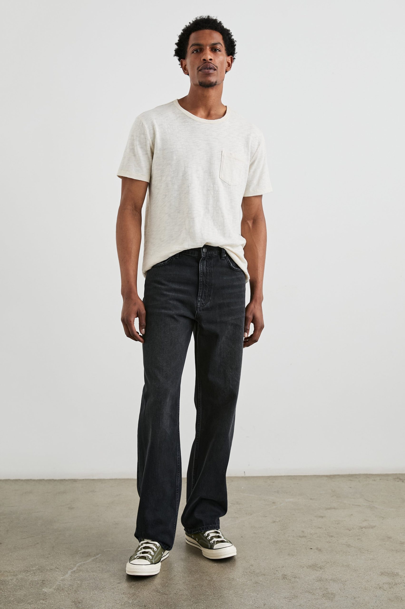 CUTLER '90s LOOSE - DISTRESSED BLACK - Image 3