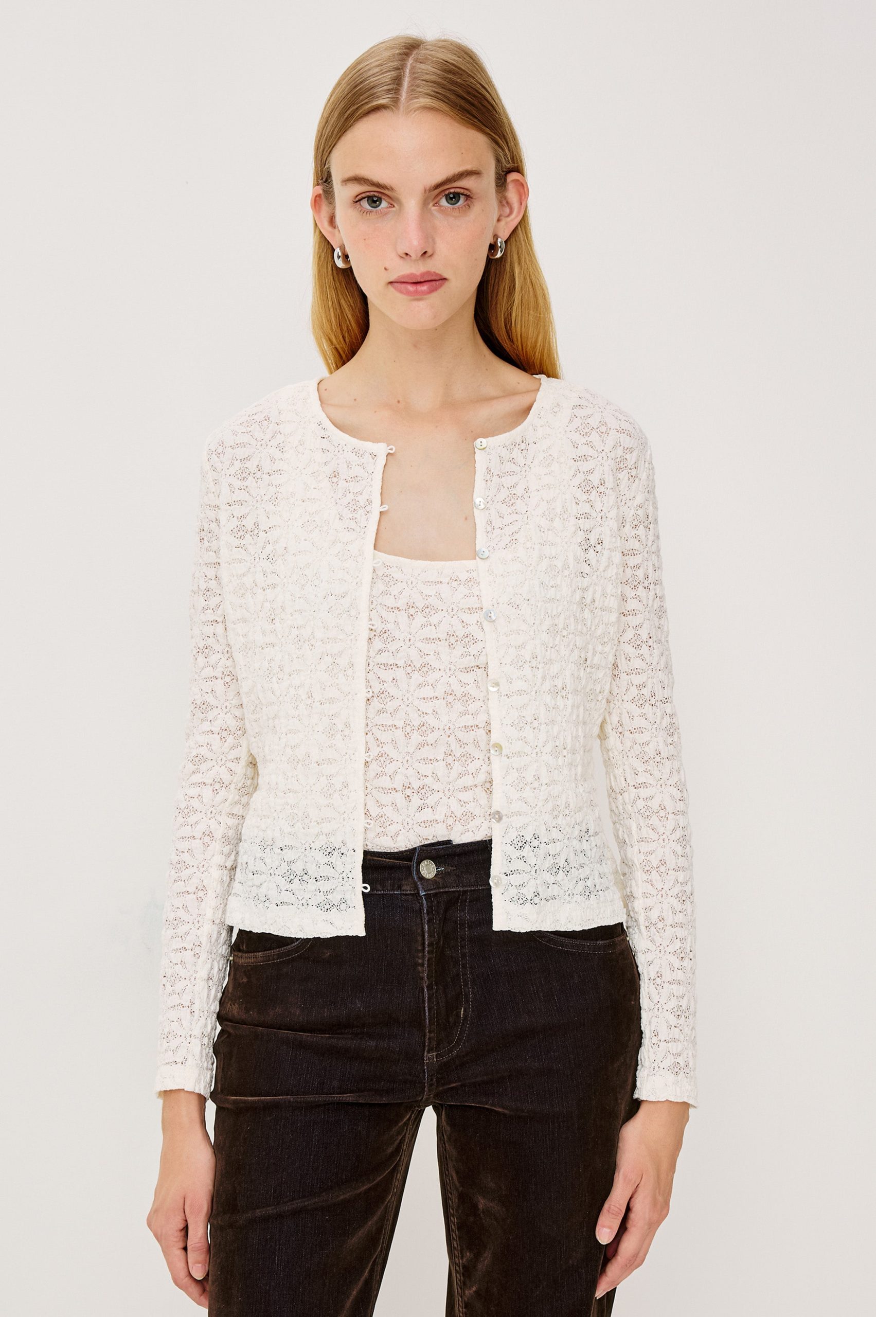 CYRAH TOP - IVORY