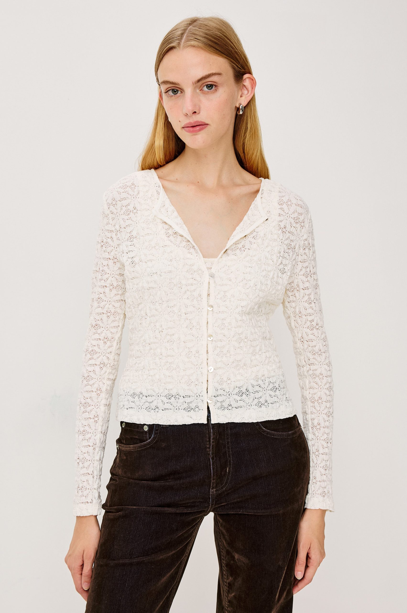 CYRAH TOP - IVORY - Image 4