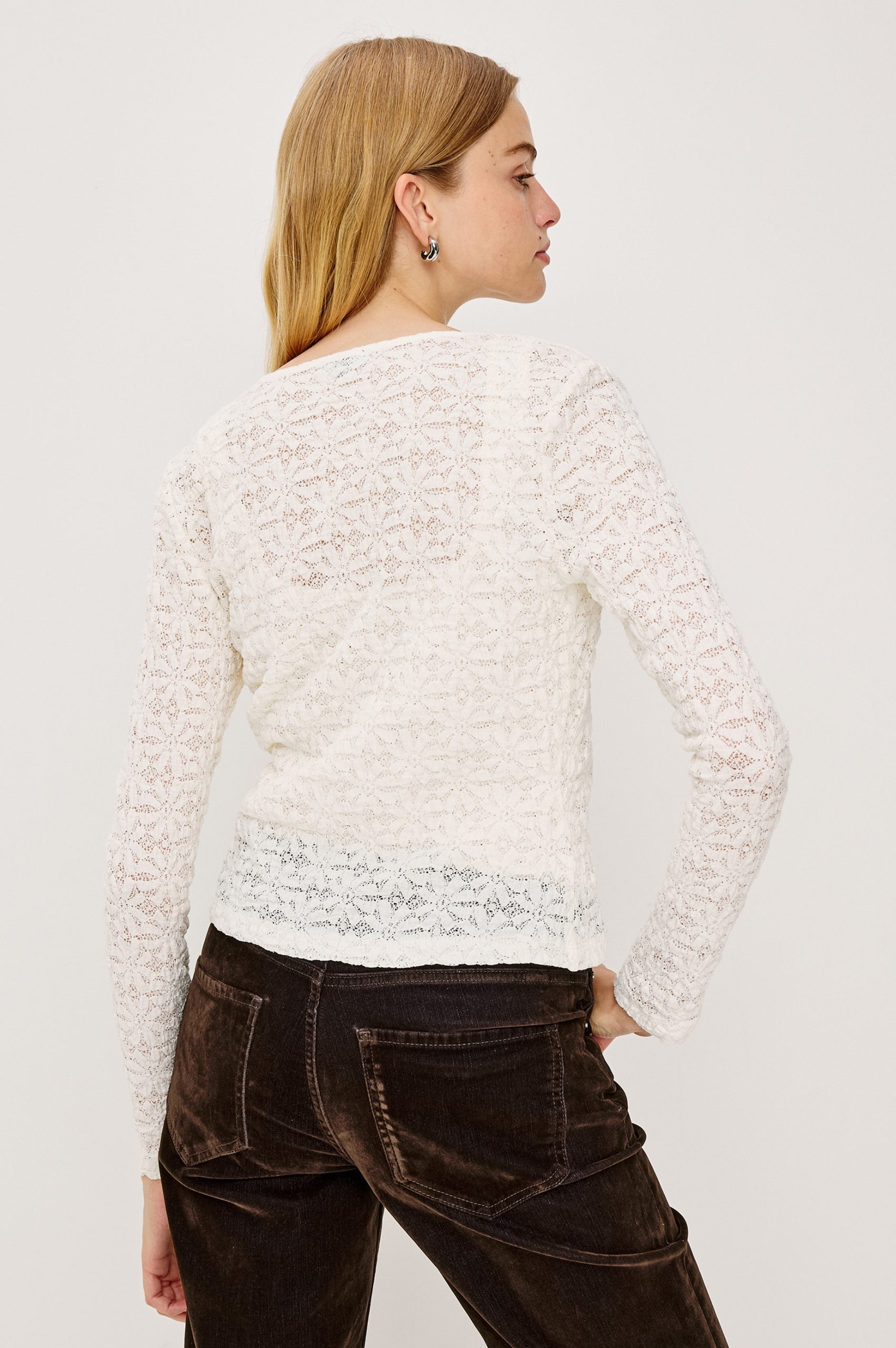 CYRAH TOP - IVORY - Image 5