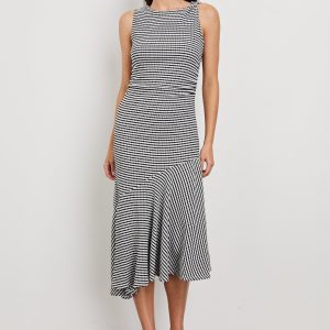 DAIJA DRESS - BLACK GINGHAM