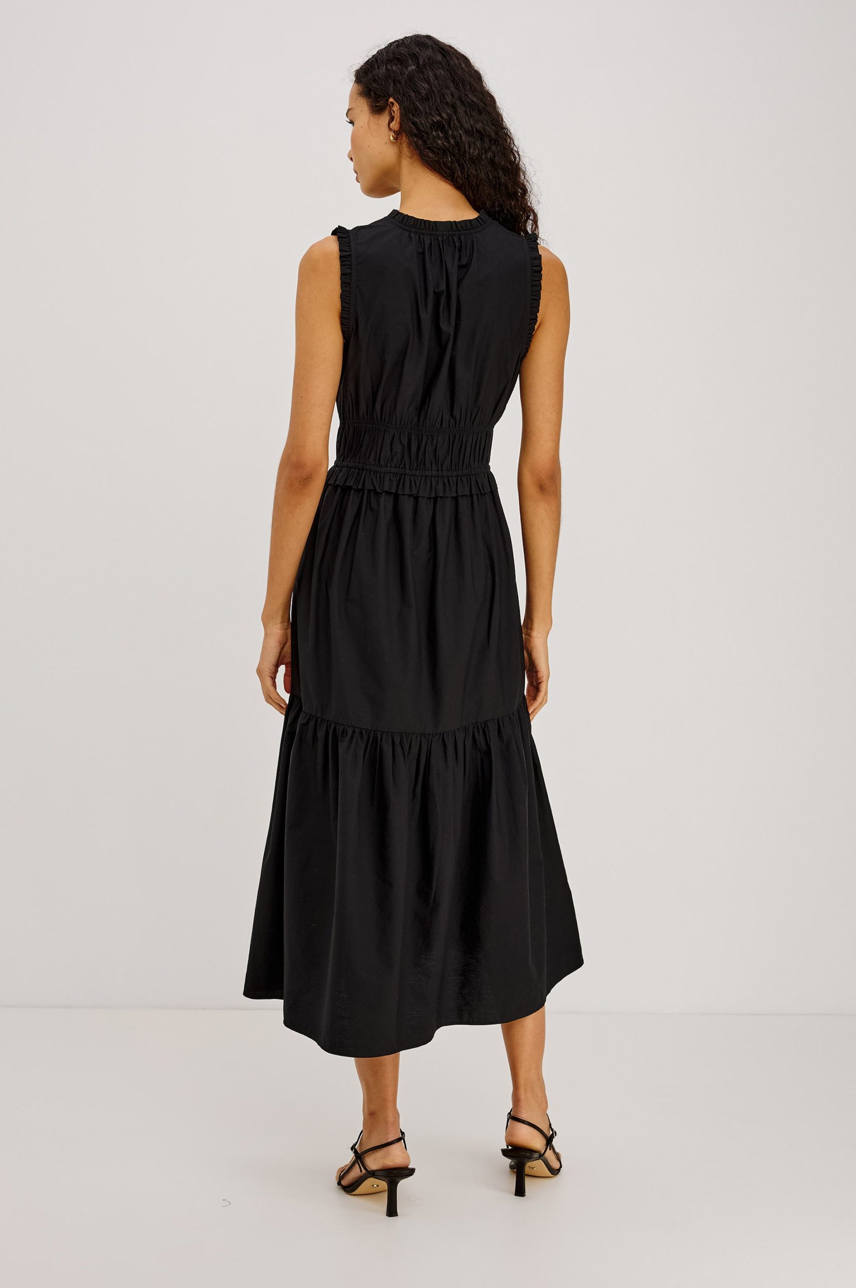 DANA DRESS - BLACK - Image 5