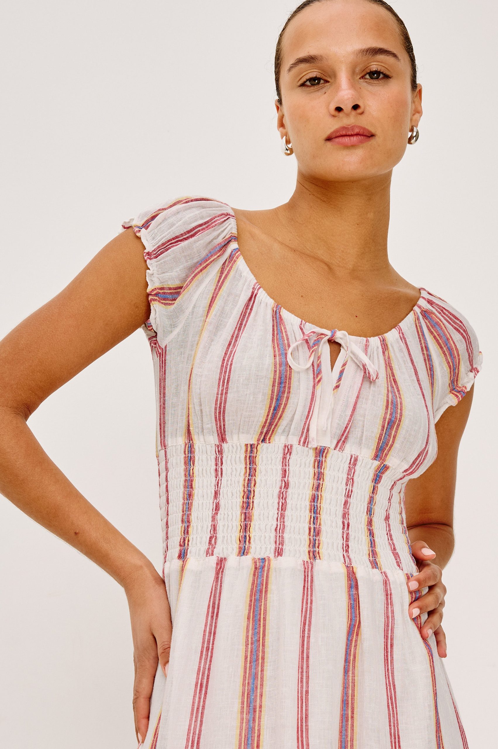 RAILS X GIADZY DARIA DRESS - PRIMAVERA STRIPE - Image 2