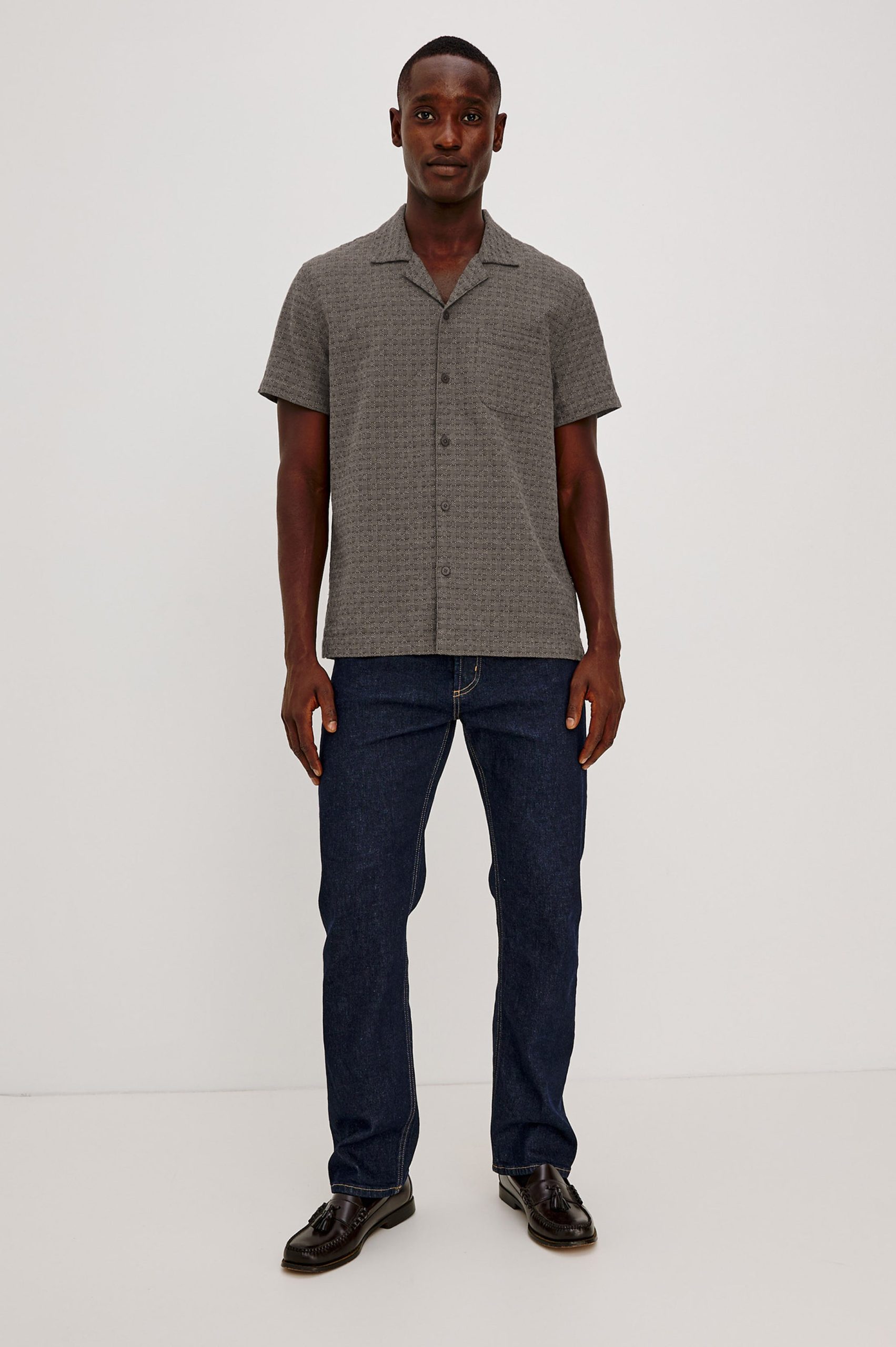 DAVIS SHIRT - COFFEE JUPE - Image 3