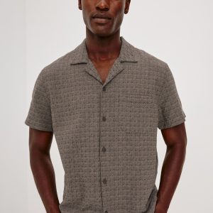 DAVIS SHIRT - COFFEE JUPE