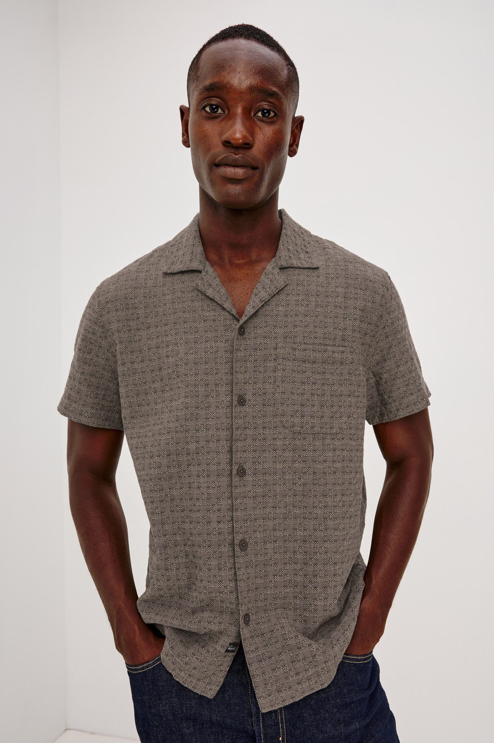 DAVIS SHIRT - COFFEE JUPE