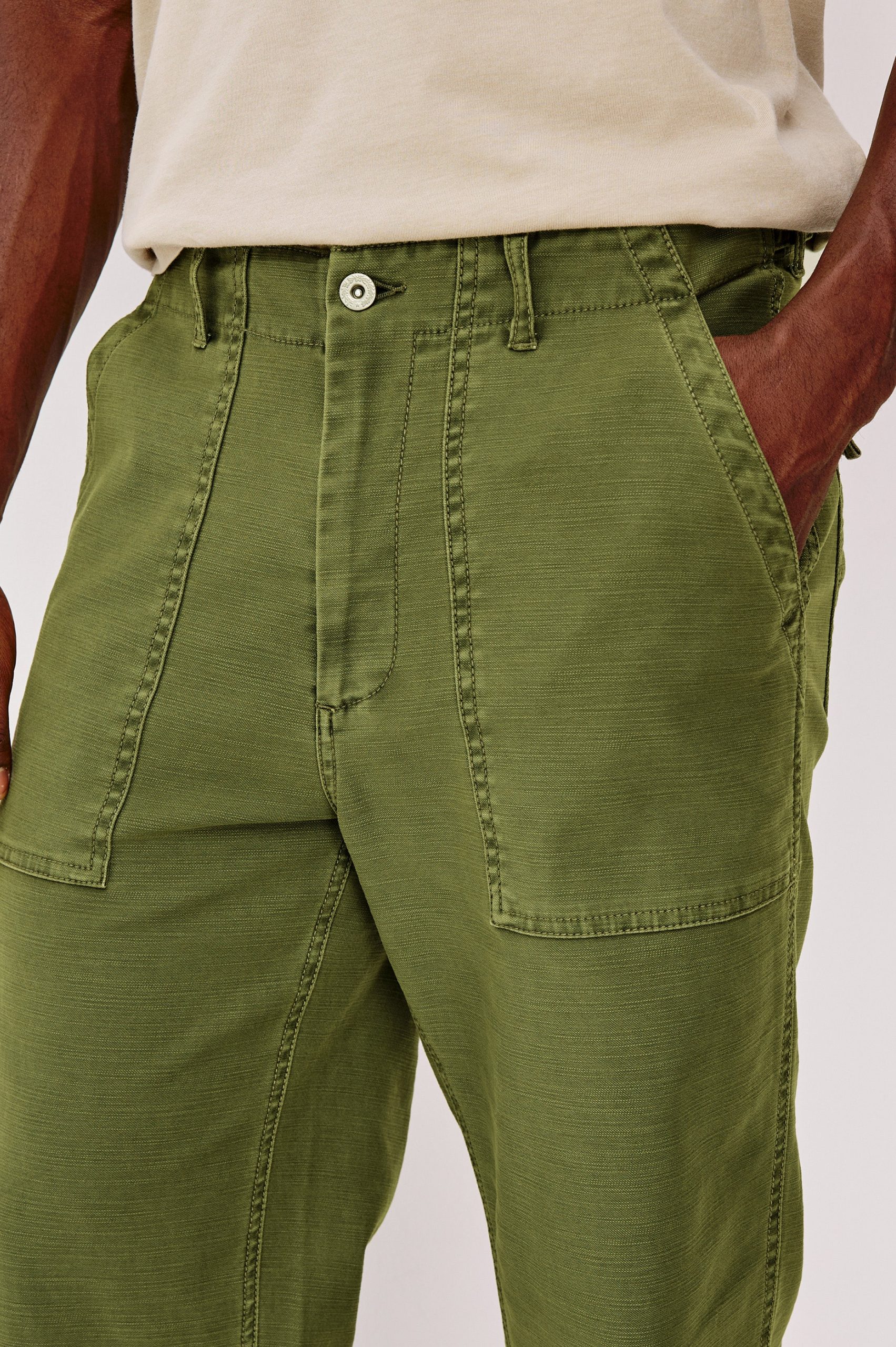 DECKER PANT - OLIVE - Image 2