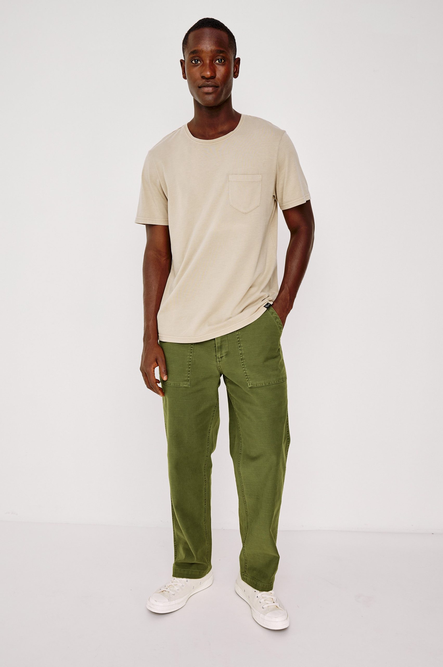 DECKER PANT - OLIVE - Image 3