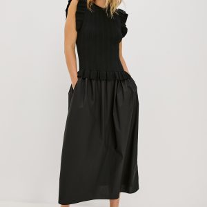 DEIRDRE DRESS - BLACK