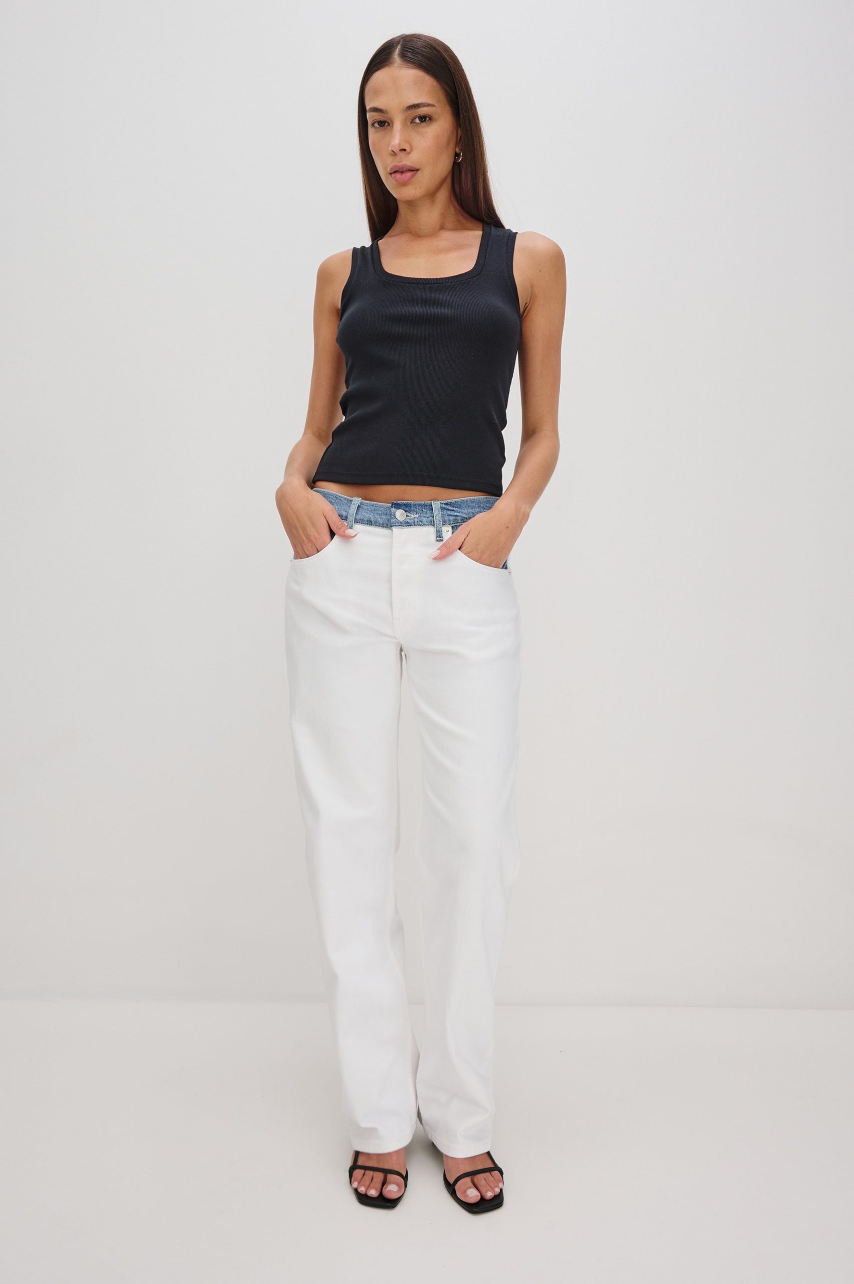 DEL MAR BOYFRIEND - SKIPPER WHITE