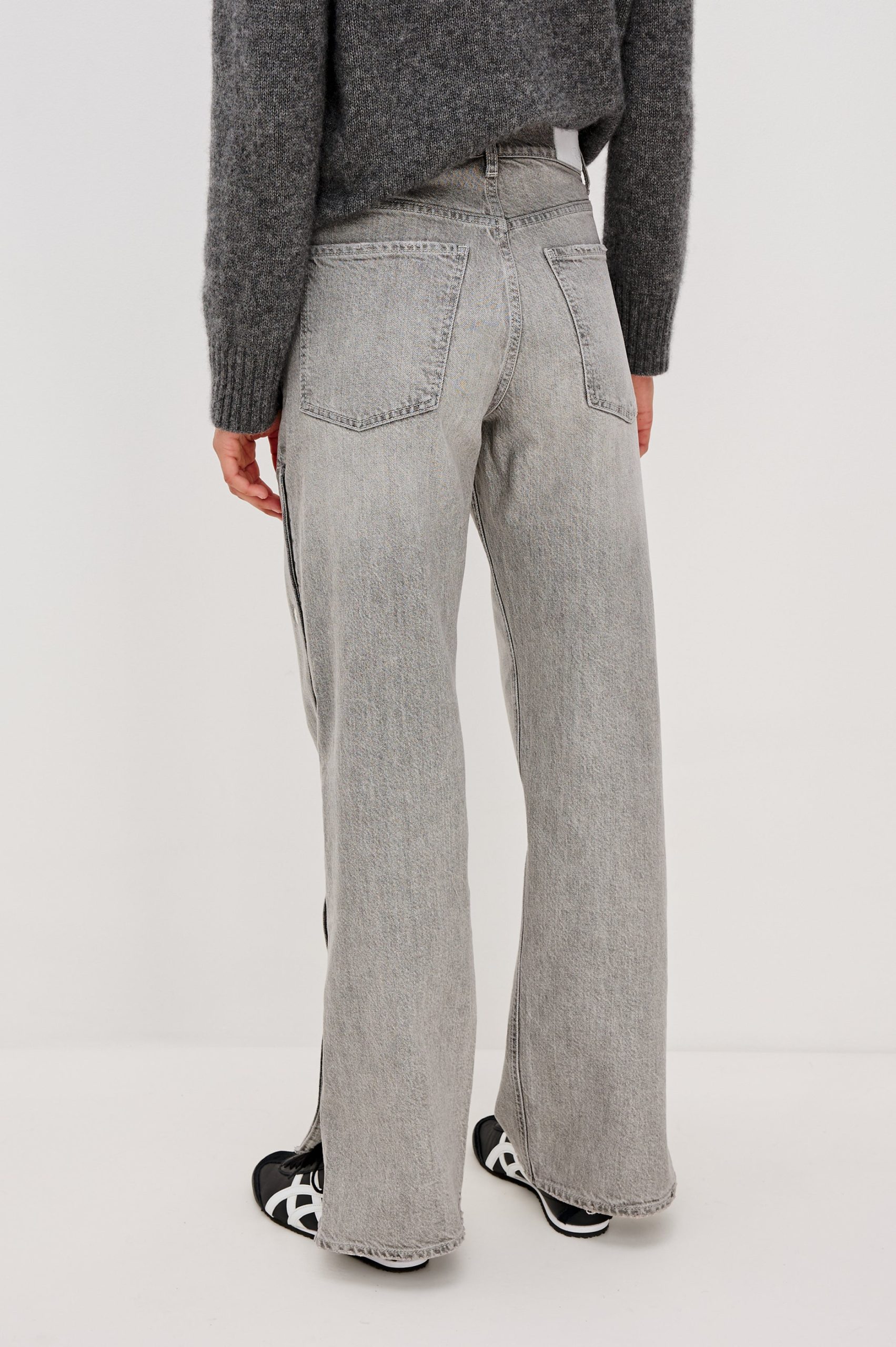 DEL MAR BOYFRIEND - STONE GREY STUDDED - Image 4