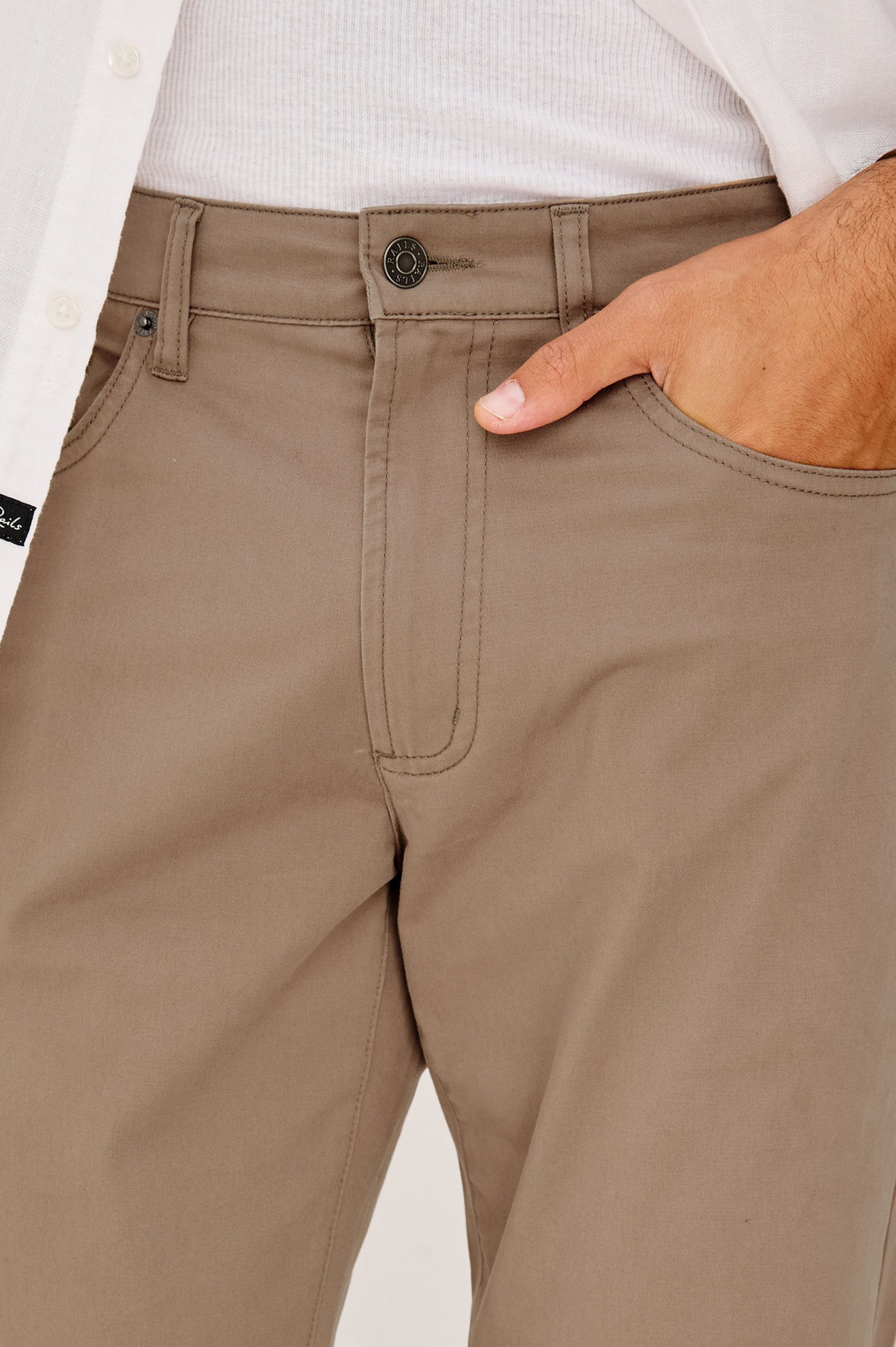 DEMPSEY PANT - CACAO - Image 2