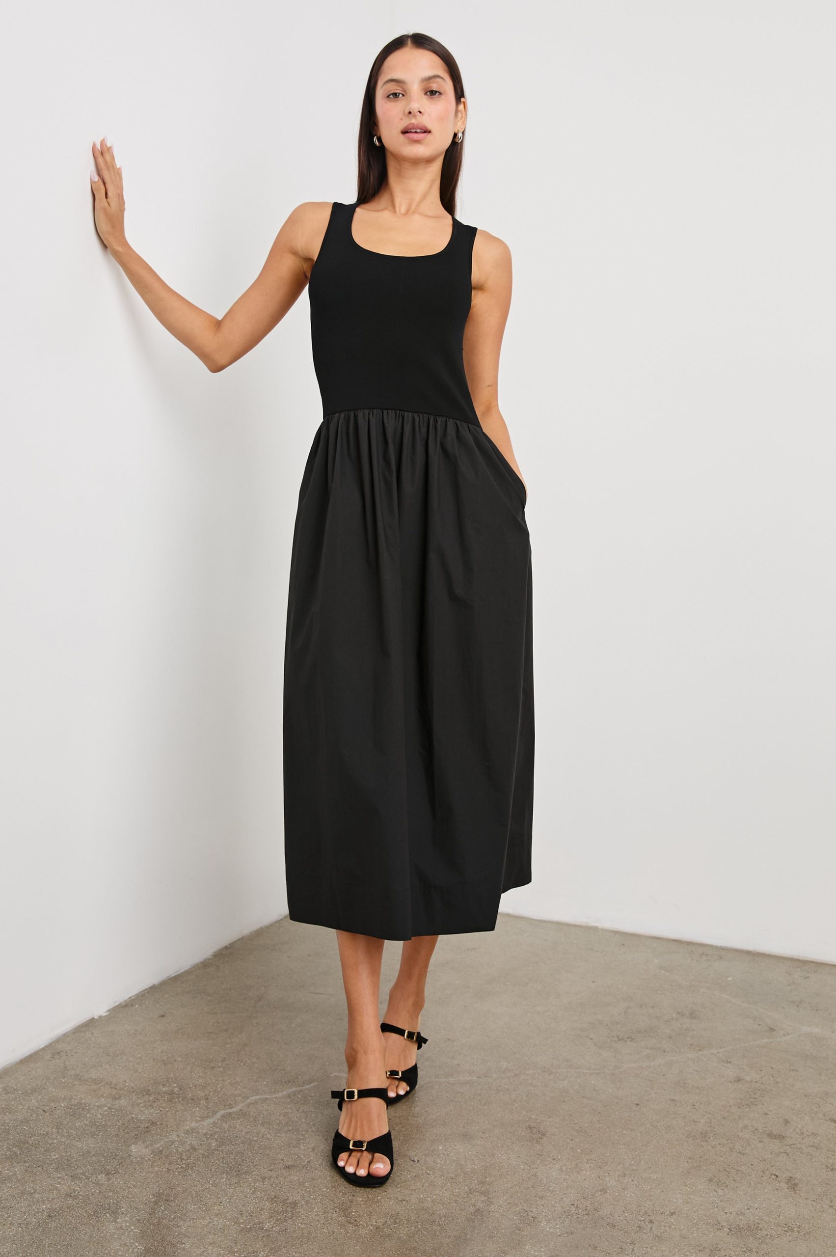 DIA DRESS - BLACK - Image 4