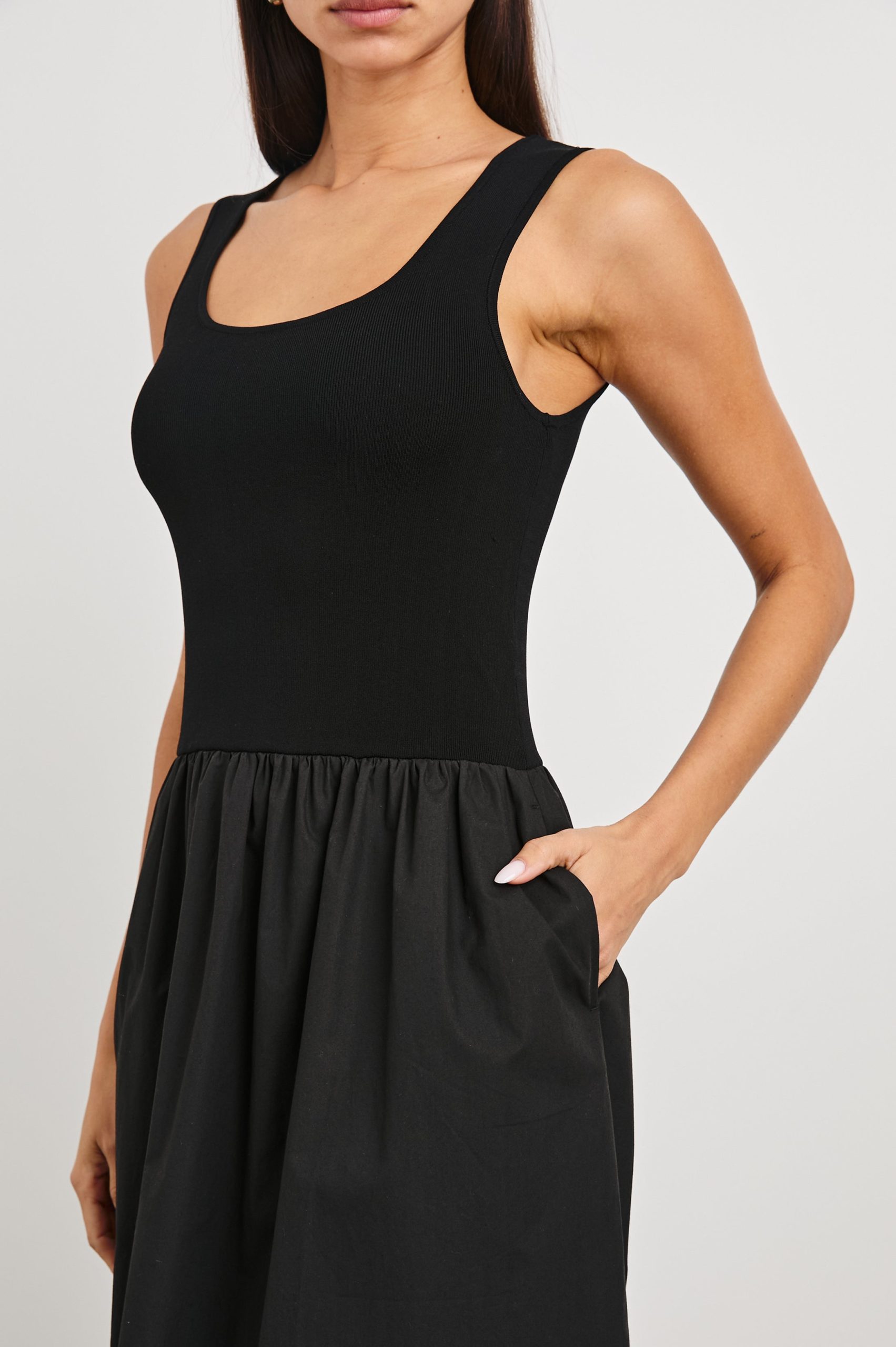 DIA DRESS - BLACK - Image 3