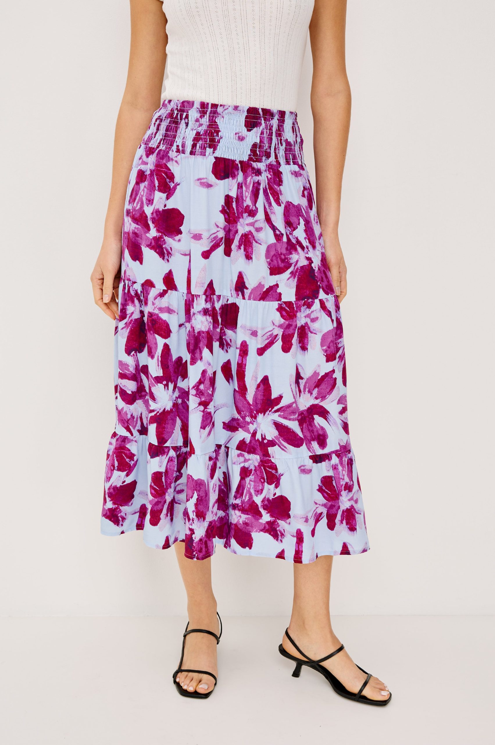 EDINA SKIRT - BLUE LILY