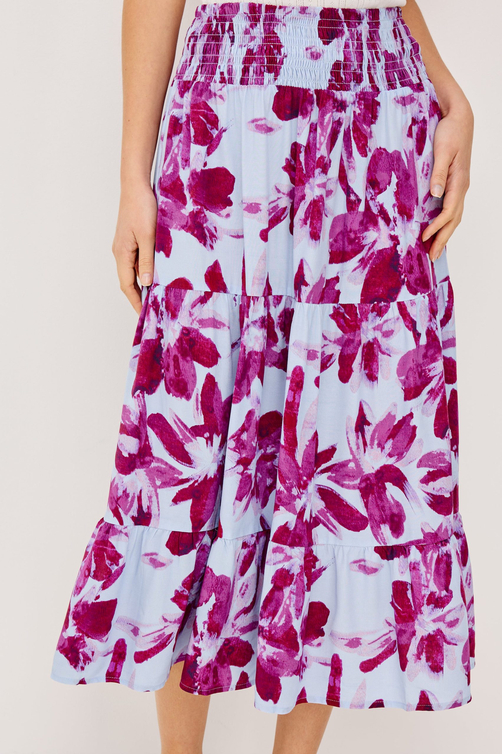 EDINA SKIRT - BLUE LILY - Image 2