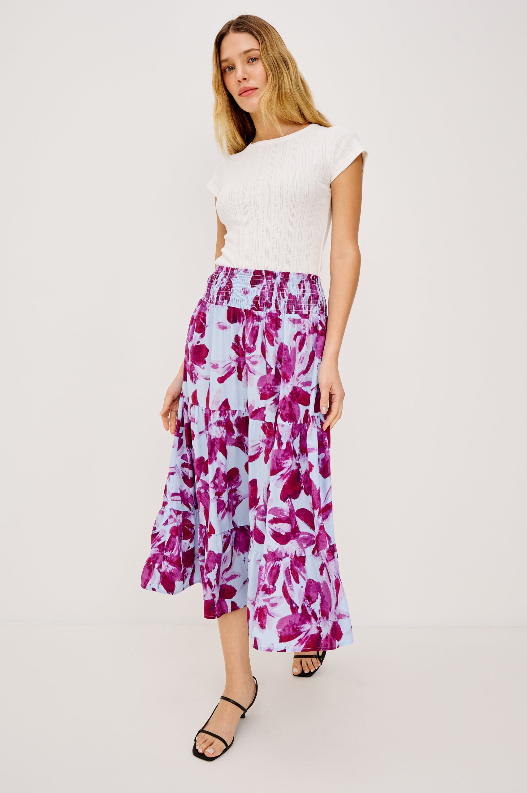 EDINA SKIRT - BLUE LILY - Image 4