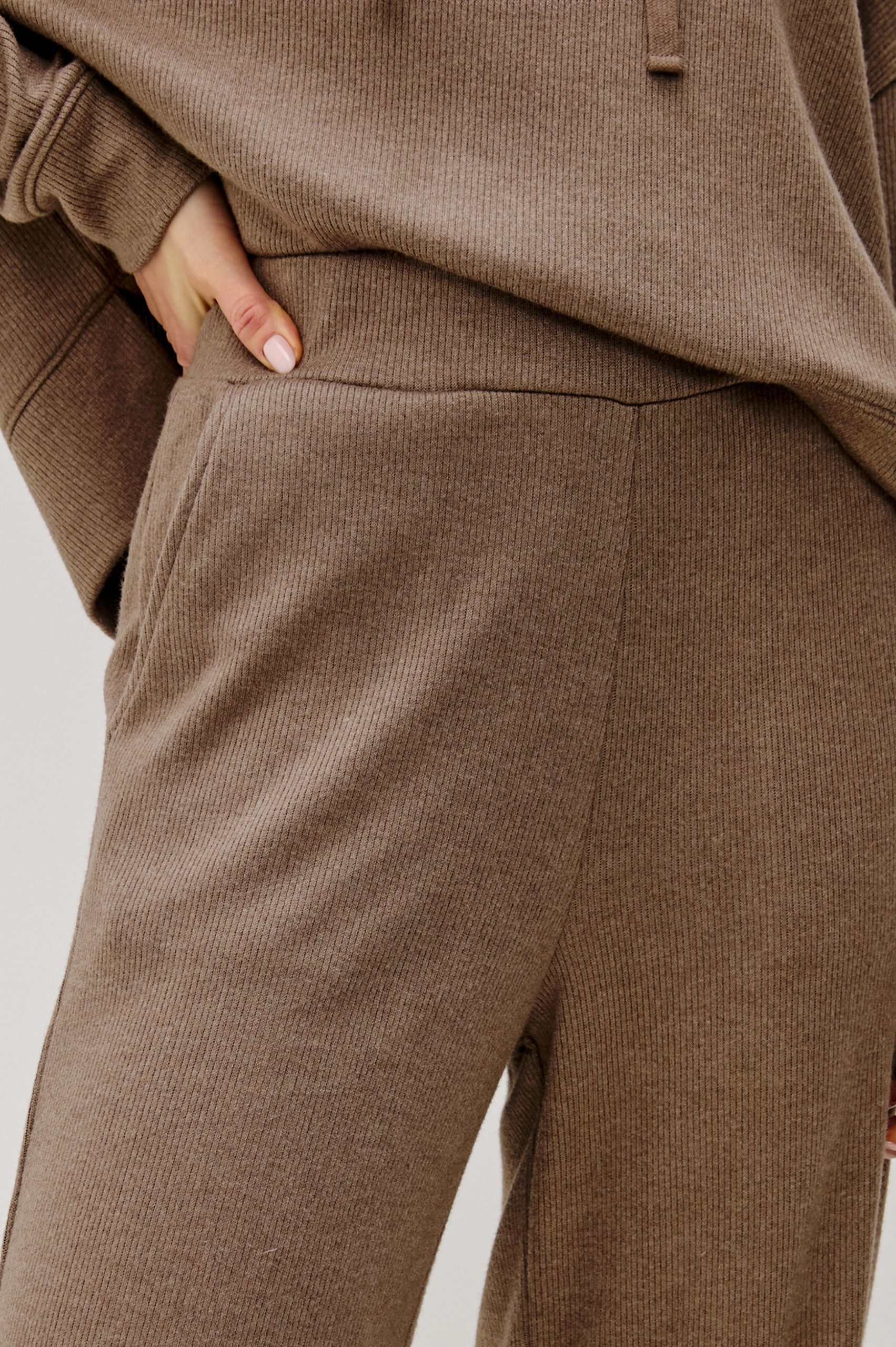 ELLERY SWEATPANT - HEATHER LATTE - Image 2