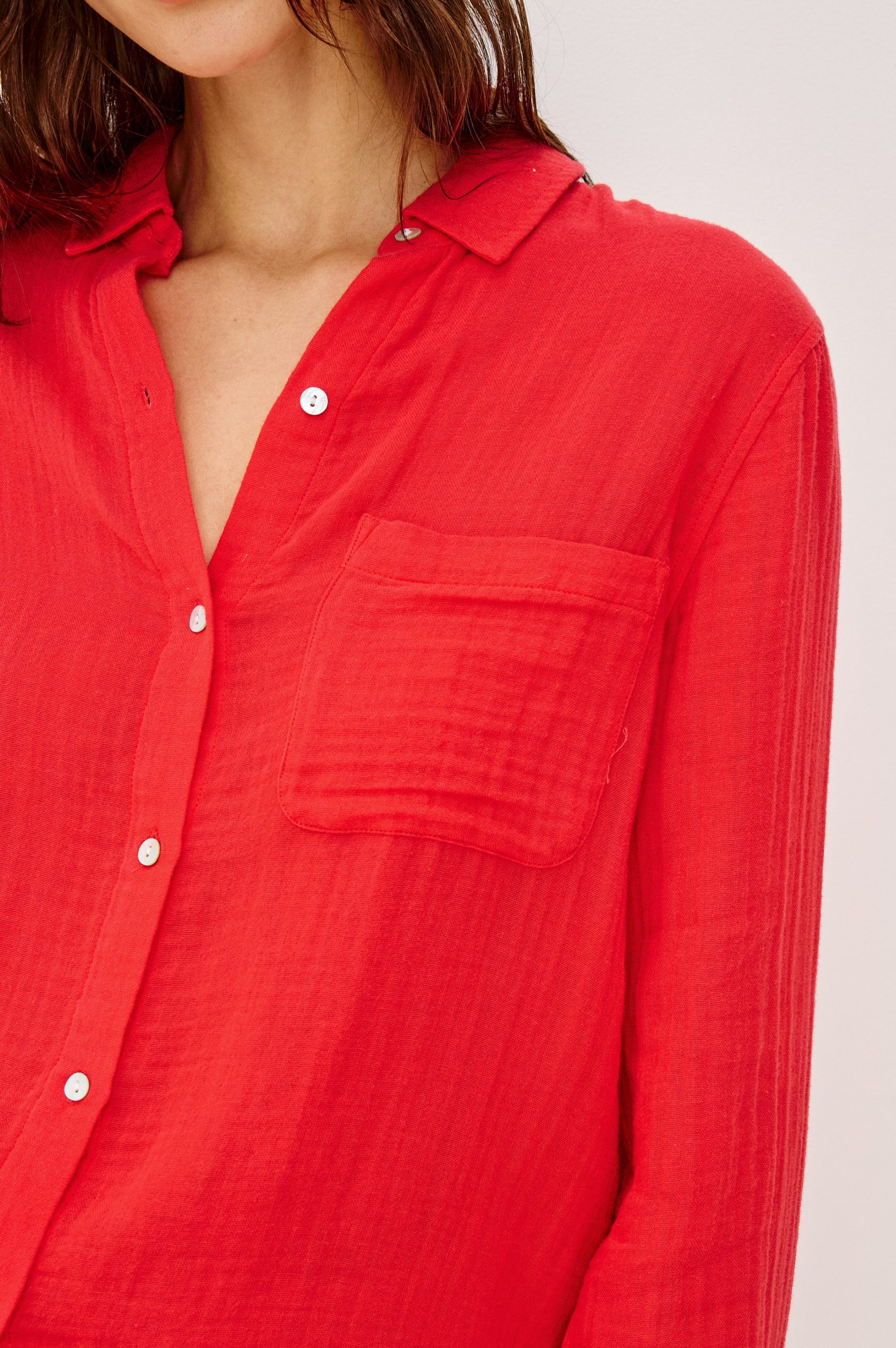 ELLIS SHIRT - CHERRY - Image 2
