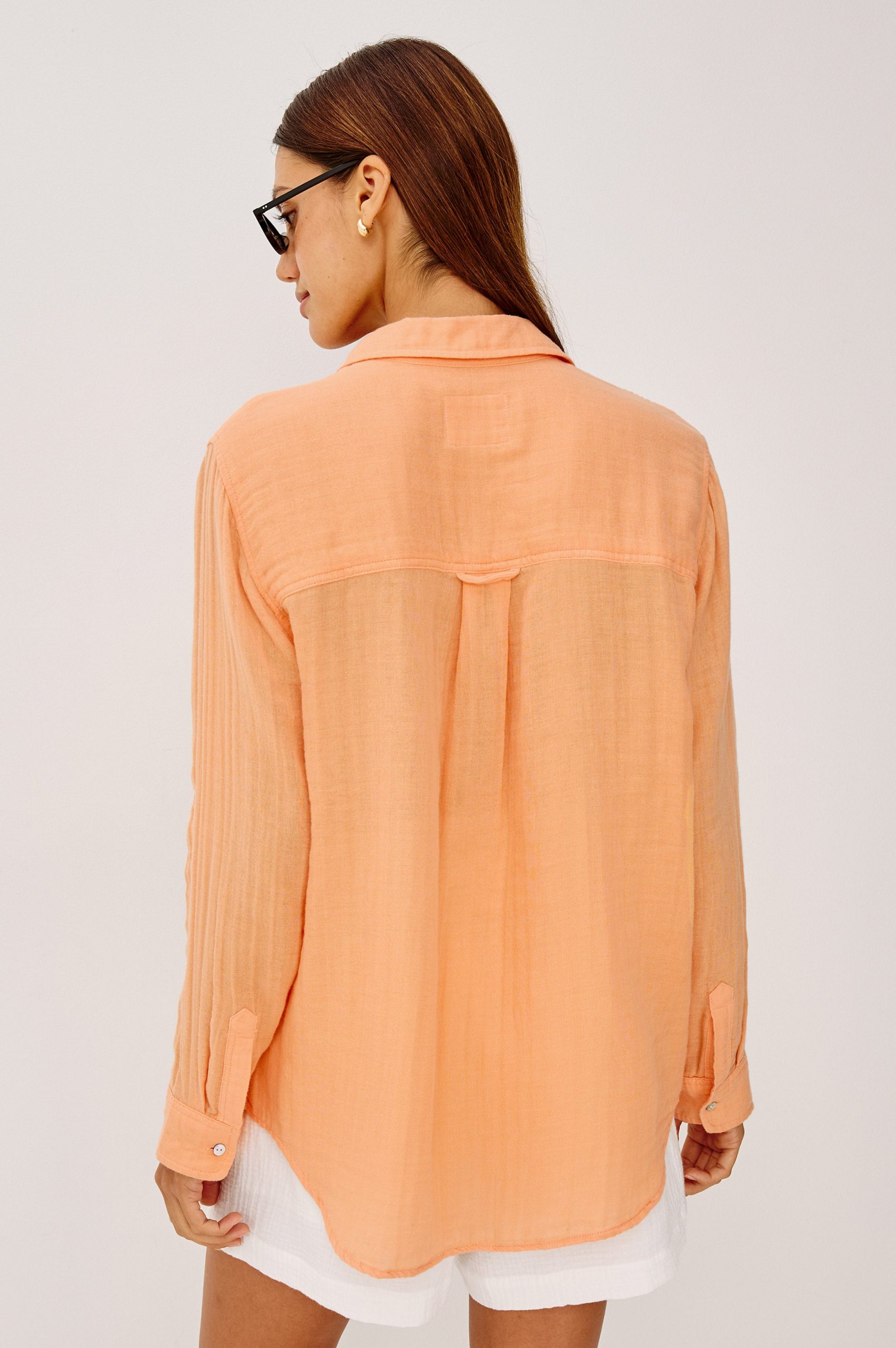 ELLIS SHIRT - PAPAYA - Image 5