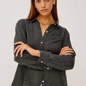 ELLIS SHIRT - WASHED BLACK