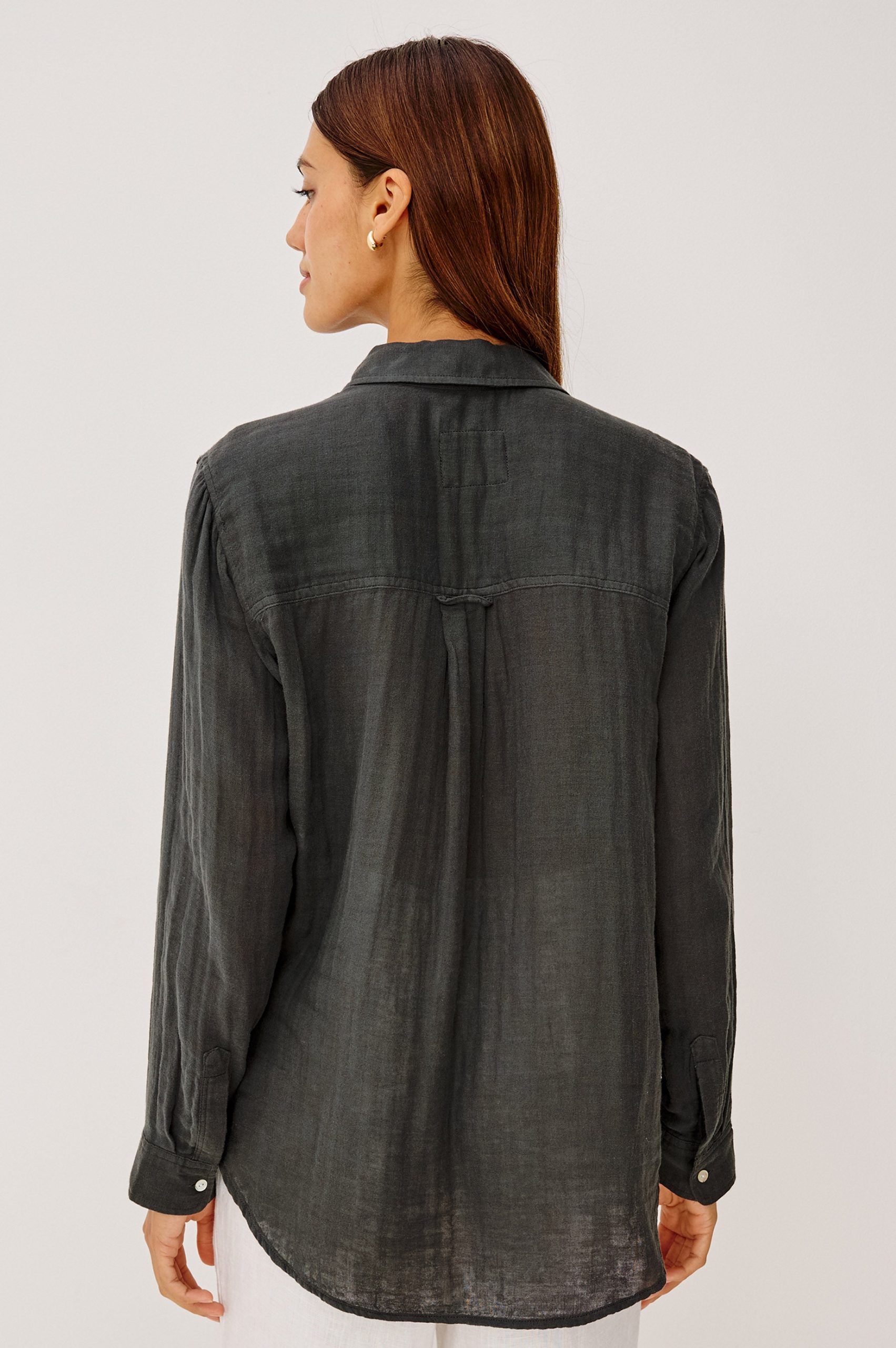 ELLIS SHIRT - WASHED BLACK - Image 5