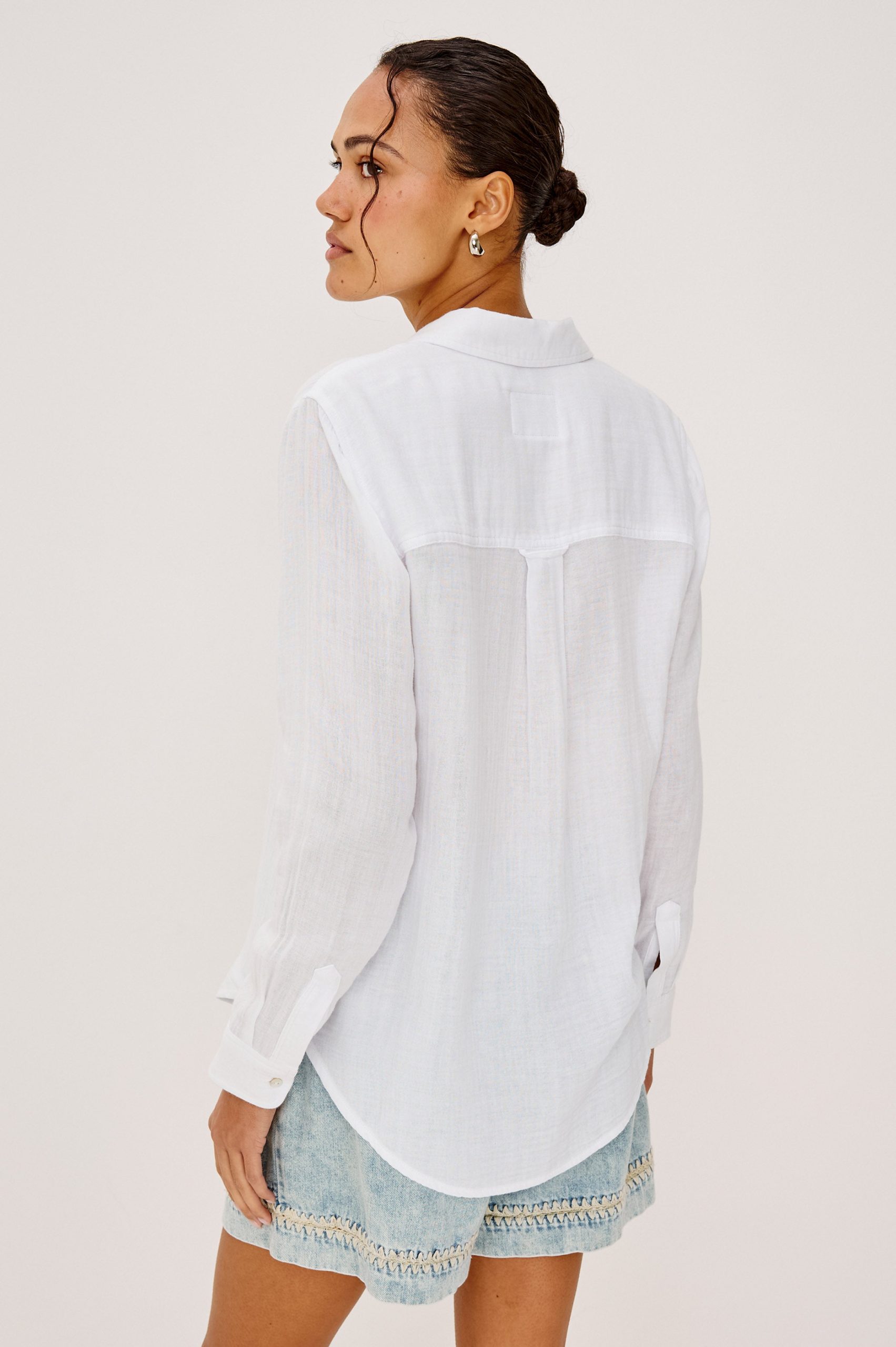 ELLIS SHIRT - WHITE - Image 4