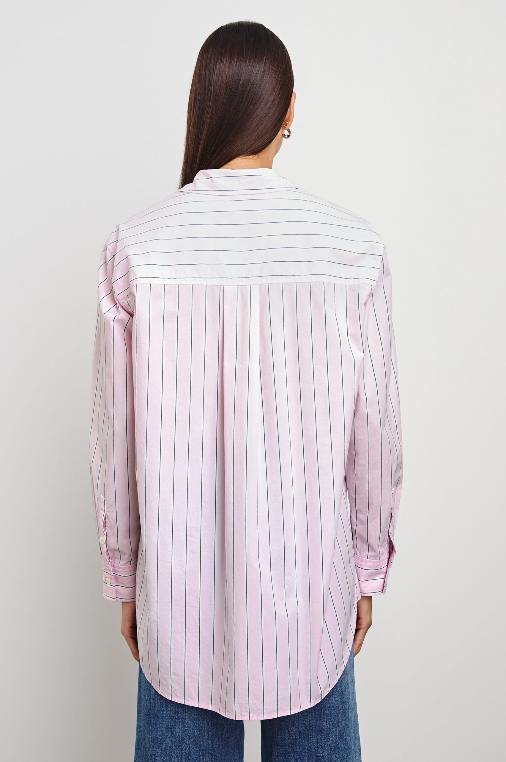 ELSA SHIRT - CHERRY BLOSSOM STRIPE - Image 5