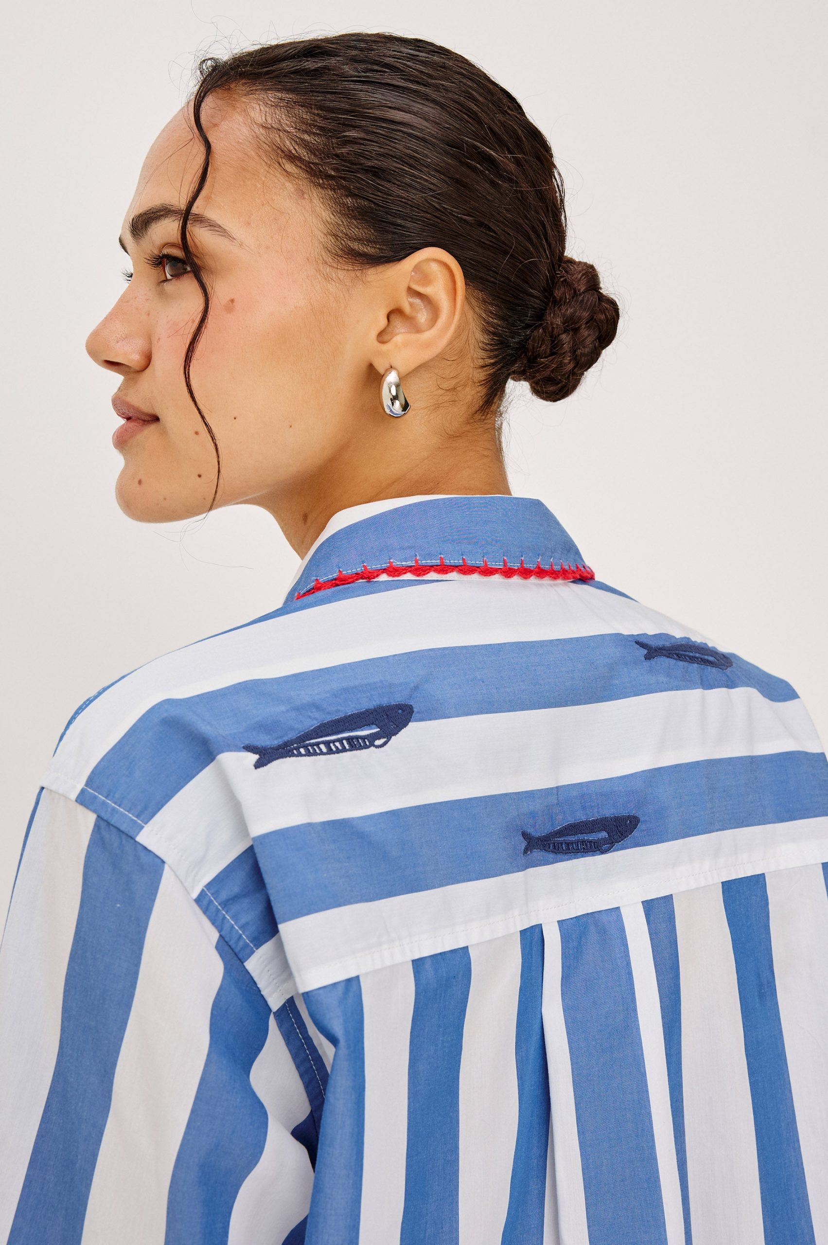 RAILS X GIADZY ELSA SHIRT - DOLCE VITA EMBROIDERY - Image 4
