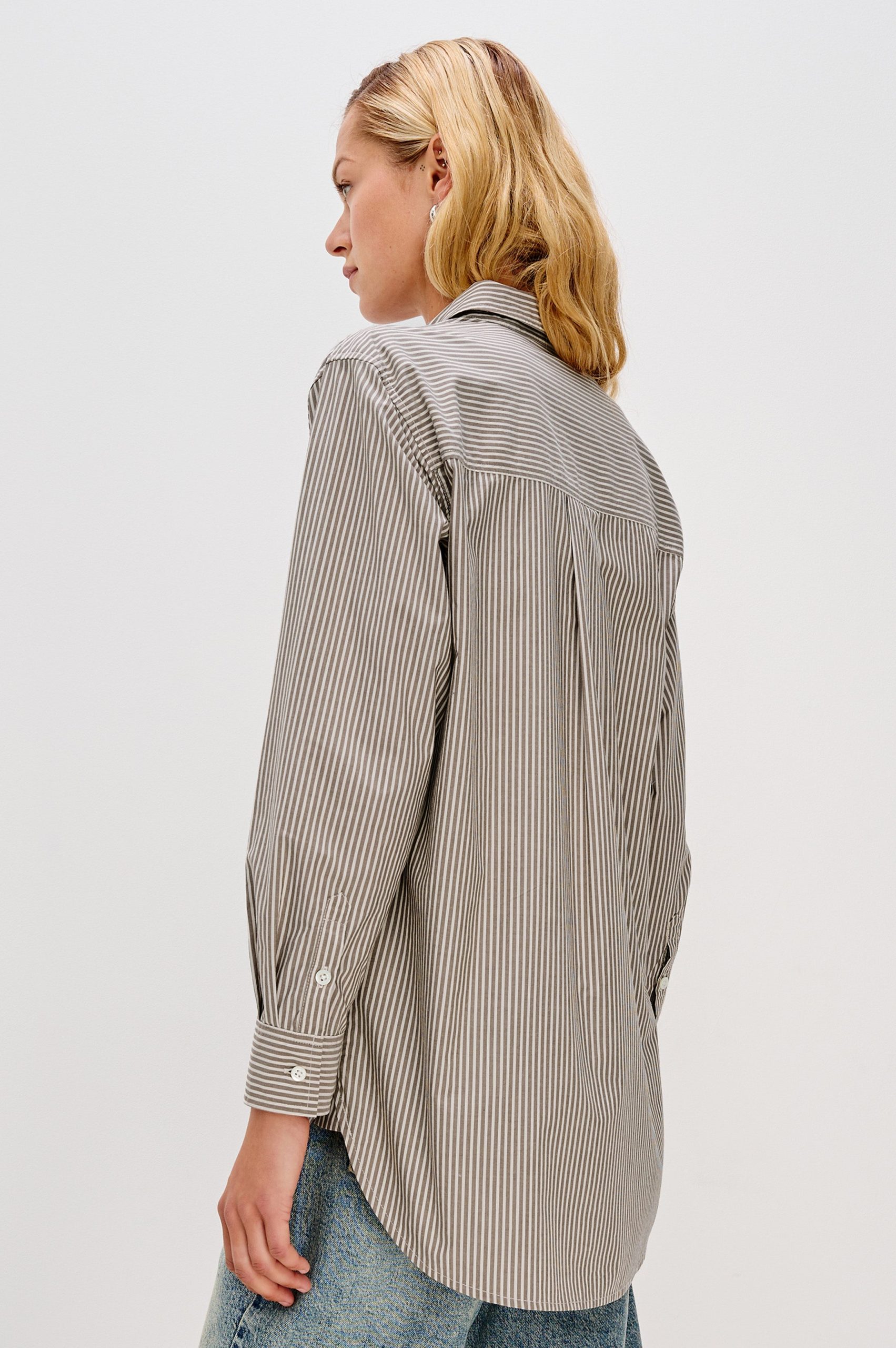 ELSA SHIRT - NOIR STRIPE - Image 5