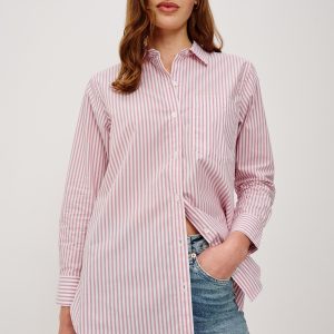 ELSA SHIRT - ROSE STRIPE