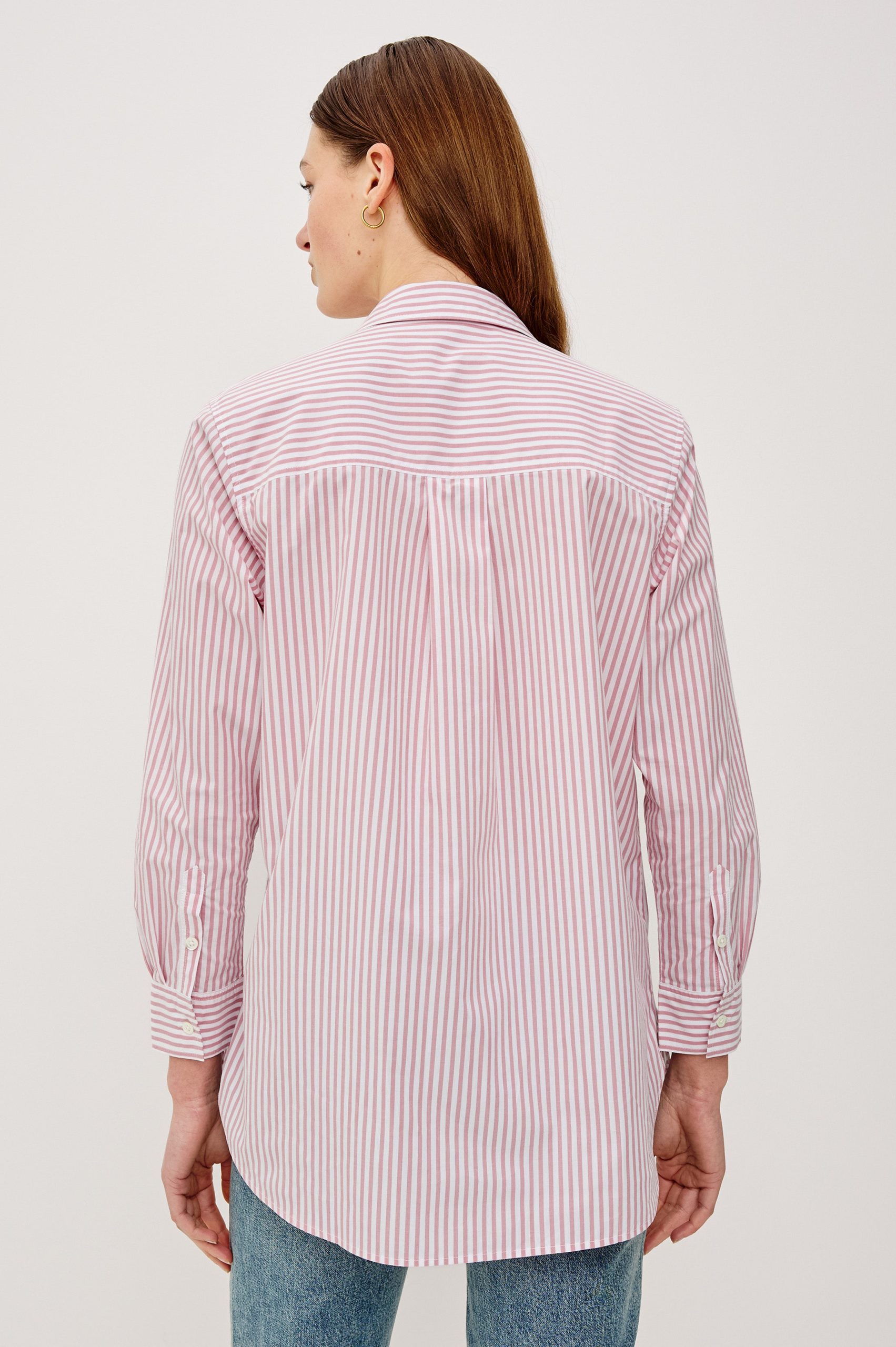 ELSA SHIRT - ROSE STRIPE - Image 5