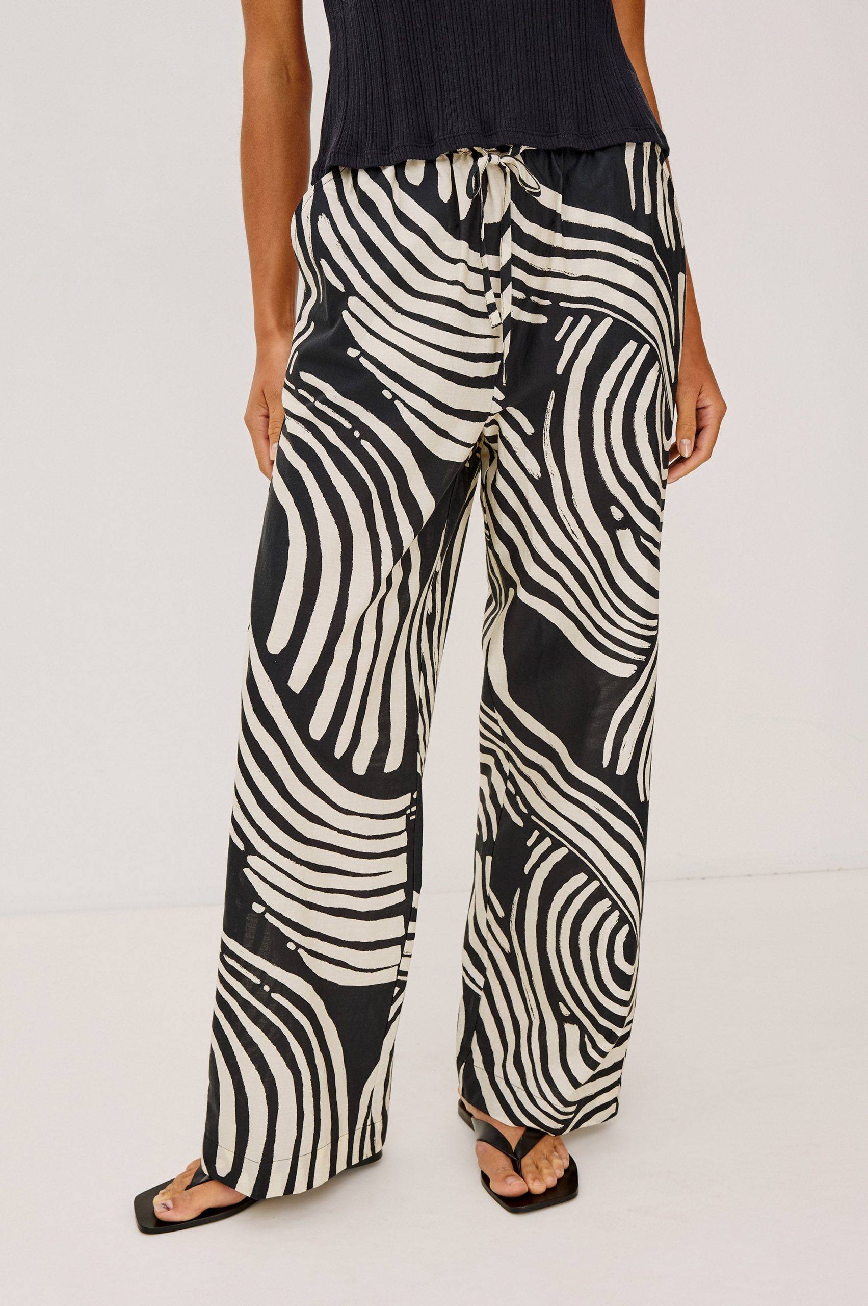 EMMIE PANT - ONYX WAVES - Image 4