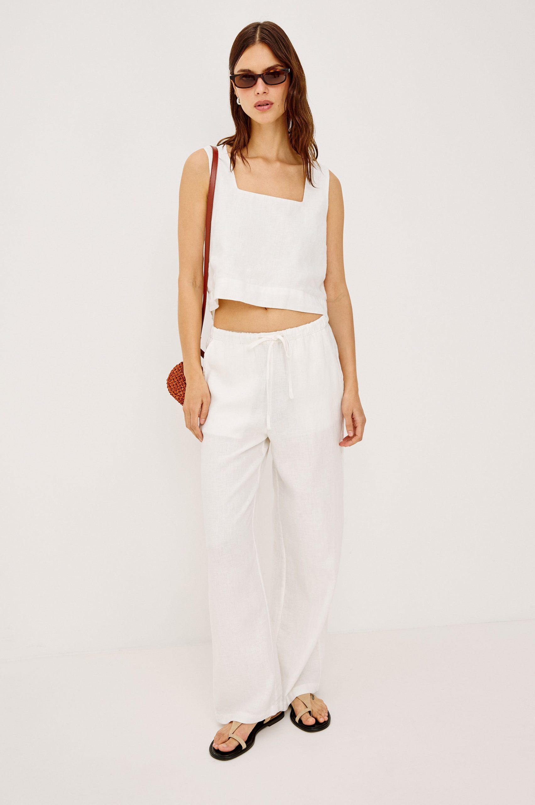 EMMIE PANT - WHITE - Image 3