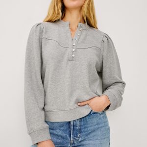 ERLA SWEATSHIRT - HEATHER GREY