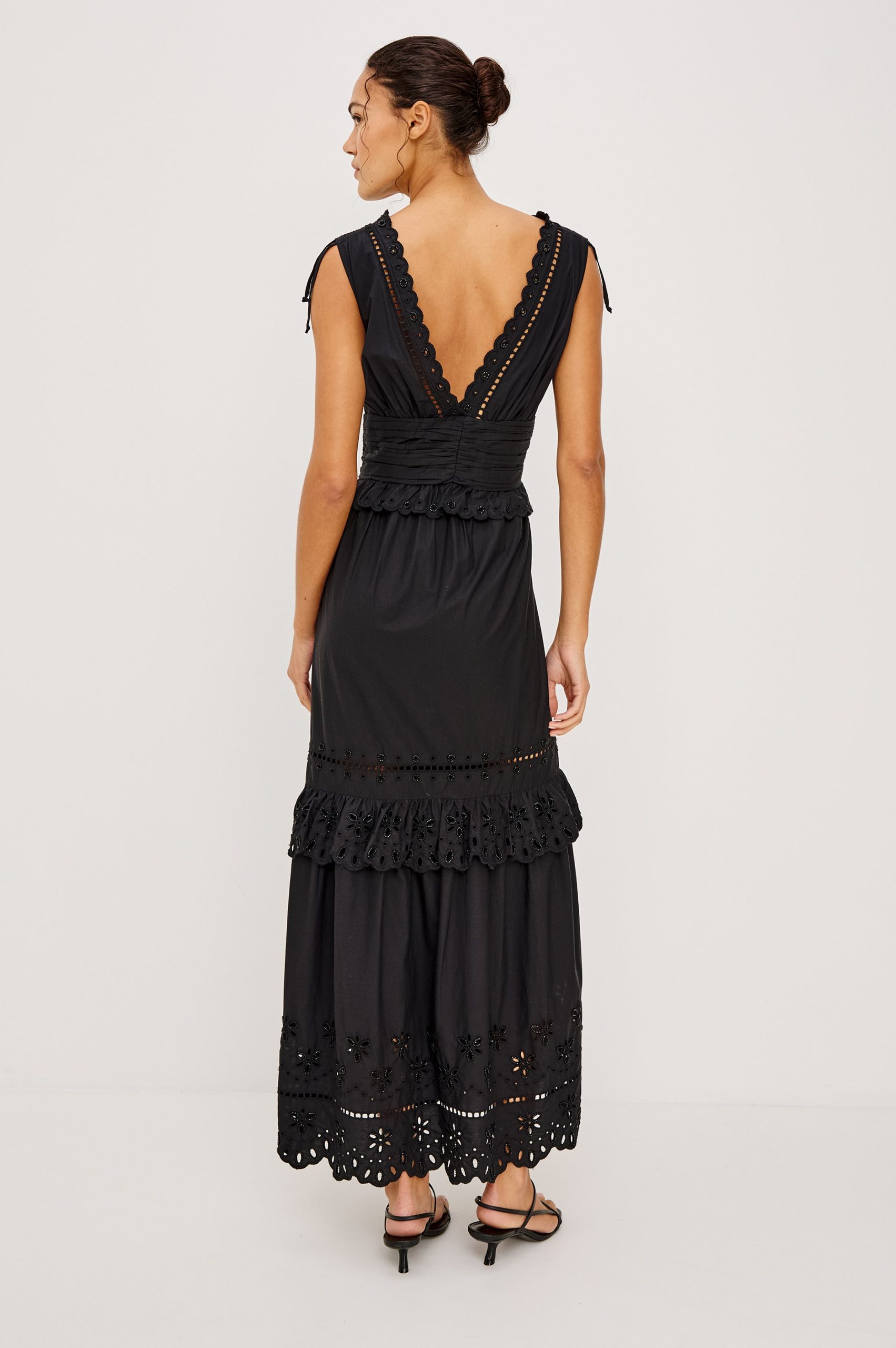 ESMERALDA DRESS - BLACK - Image 5