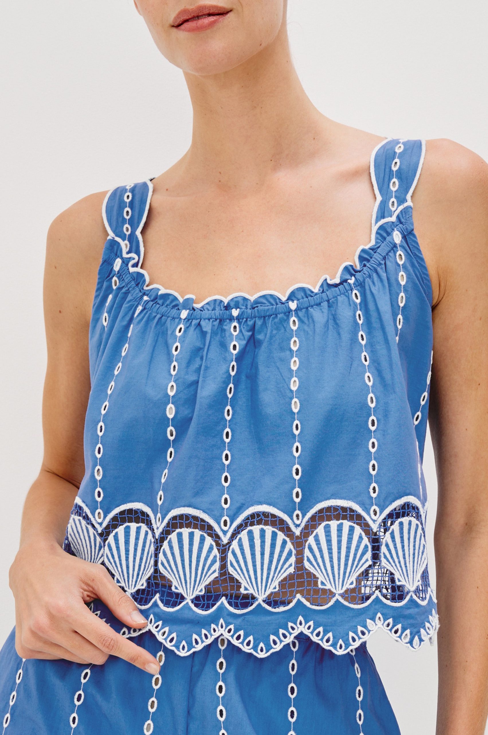ESPERANZA TOP - FRENCH BLUE - Image 2