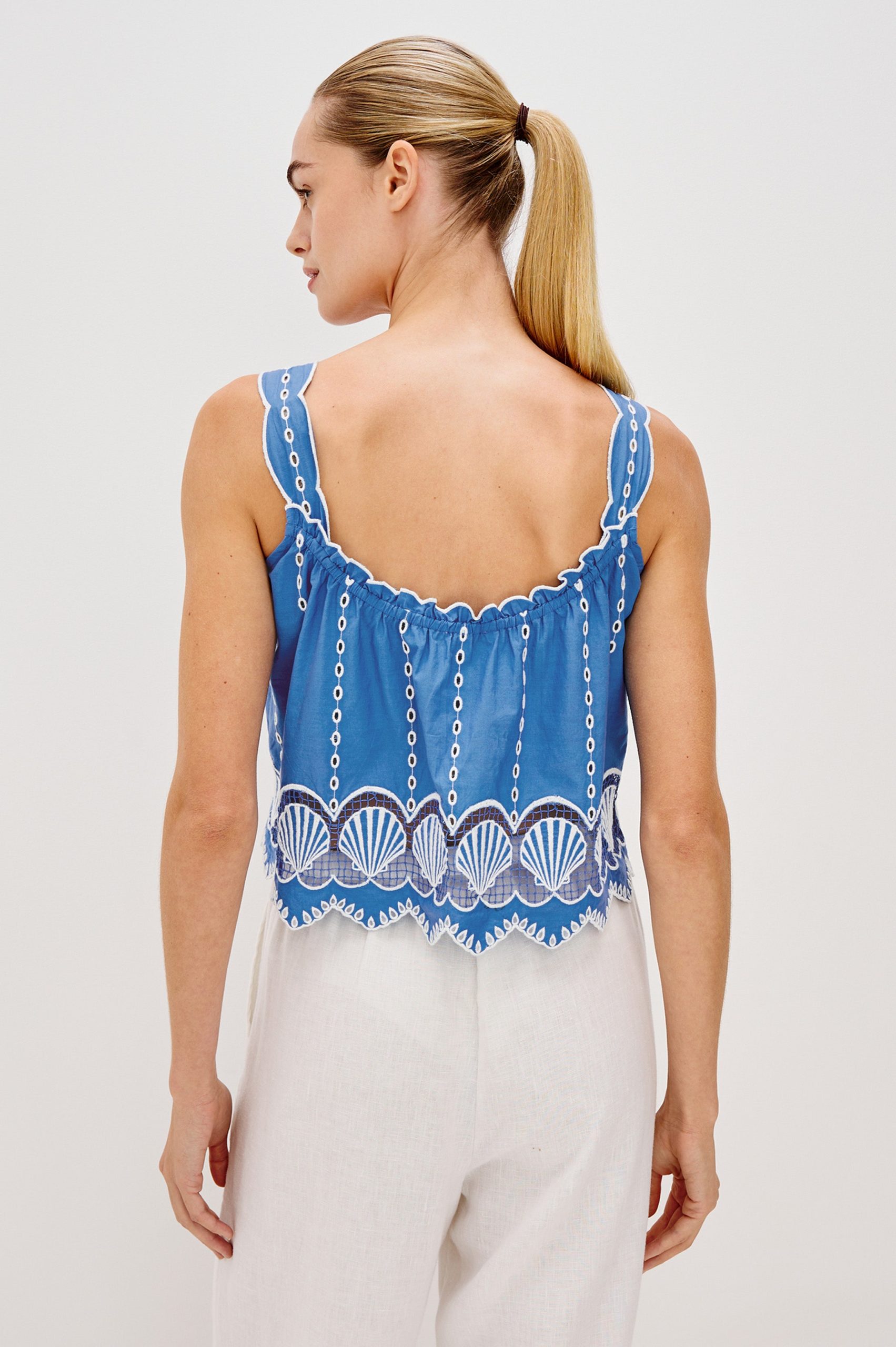 ESPERANZA TOP - FRENCH BLUE - Image 6