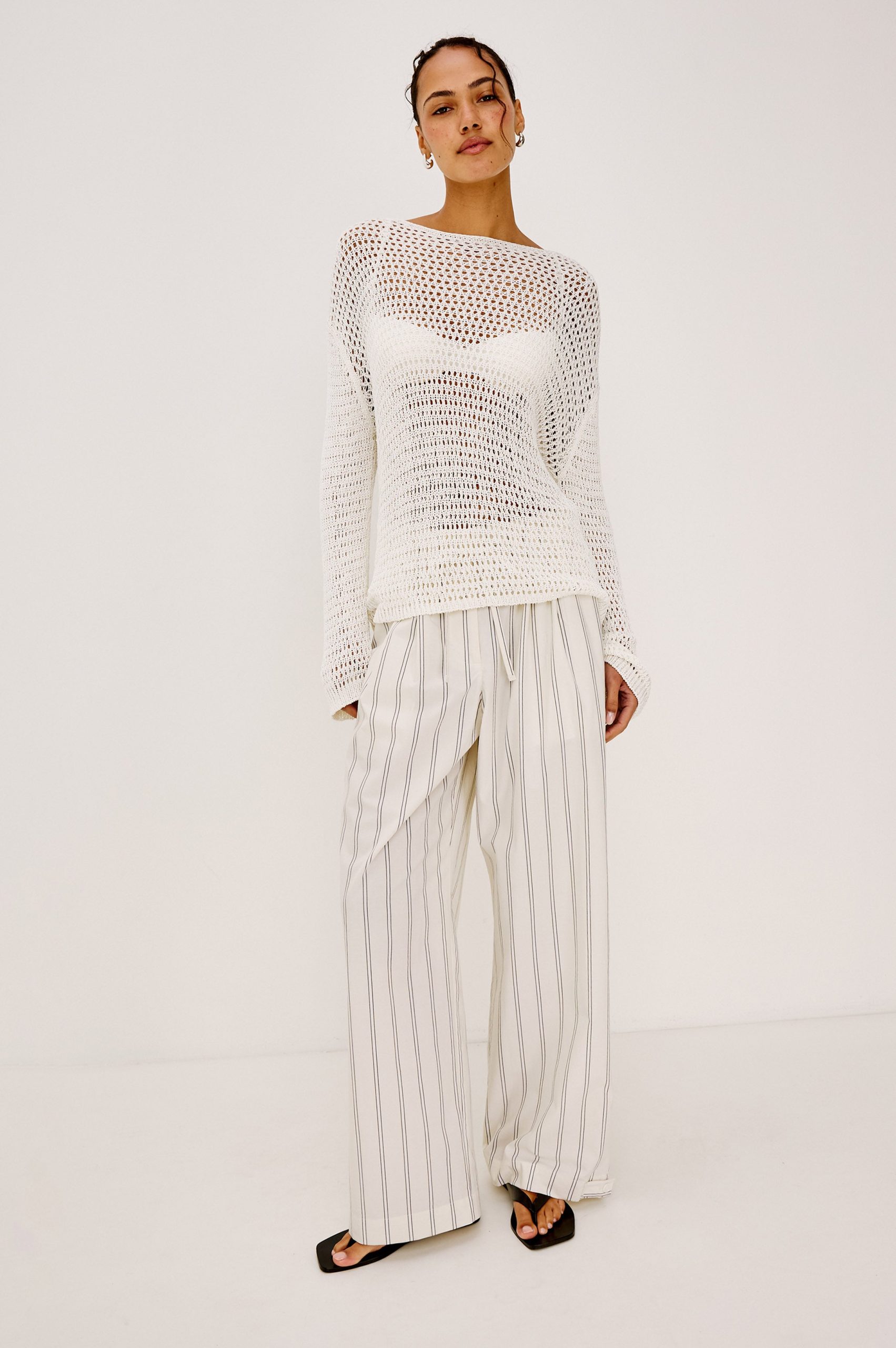 EVANGELINE SWEATER - IVORY - Image 3