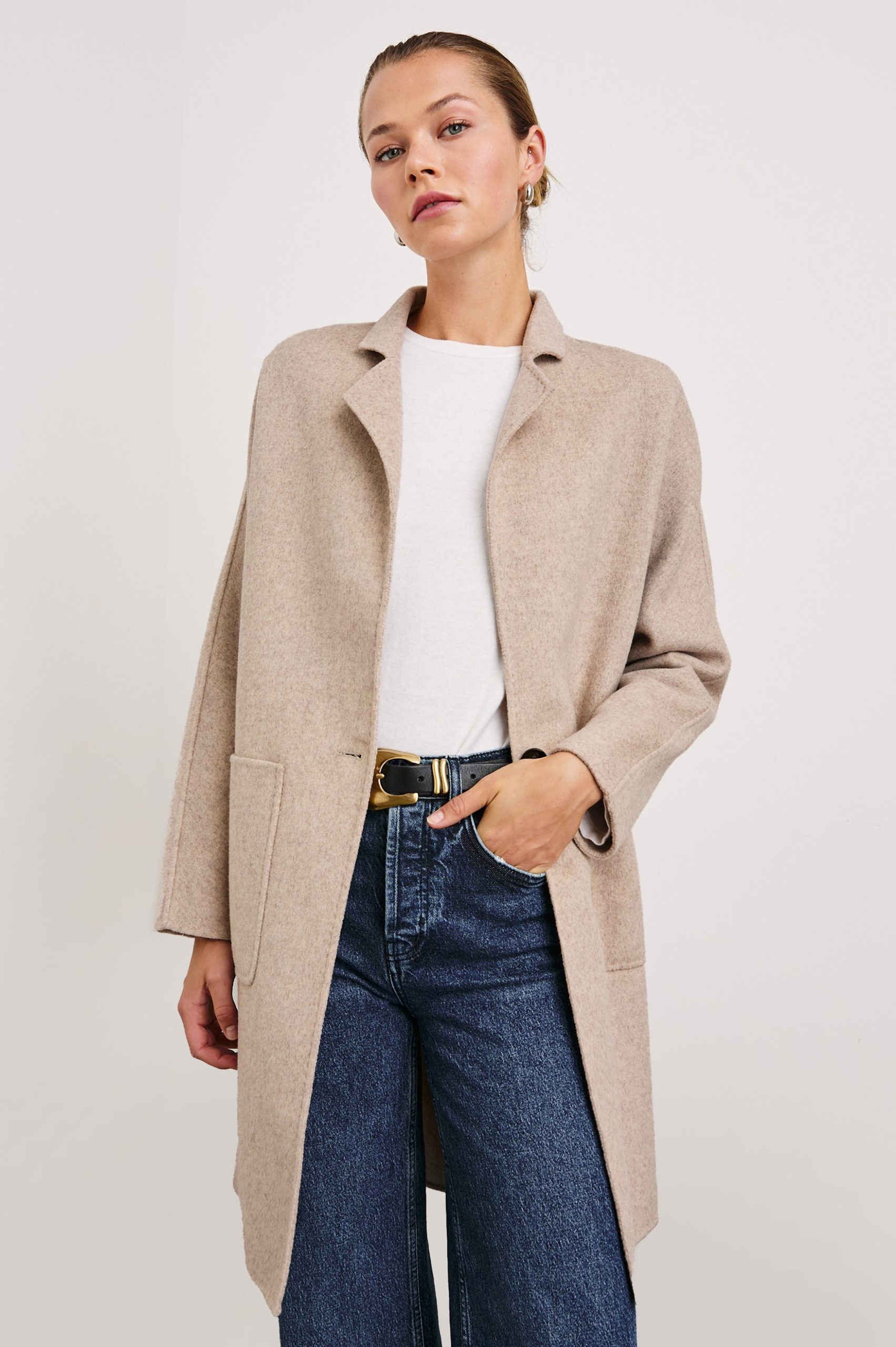 EVEREST COAT - OATMEAL - Image 4