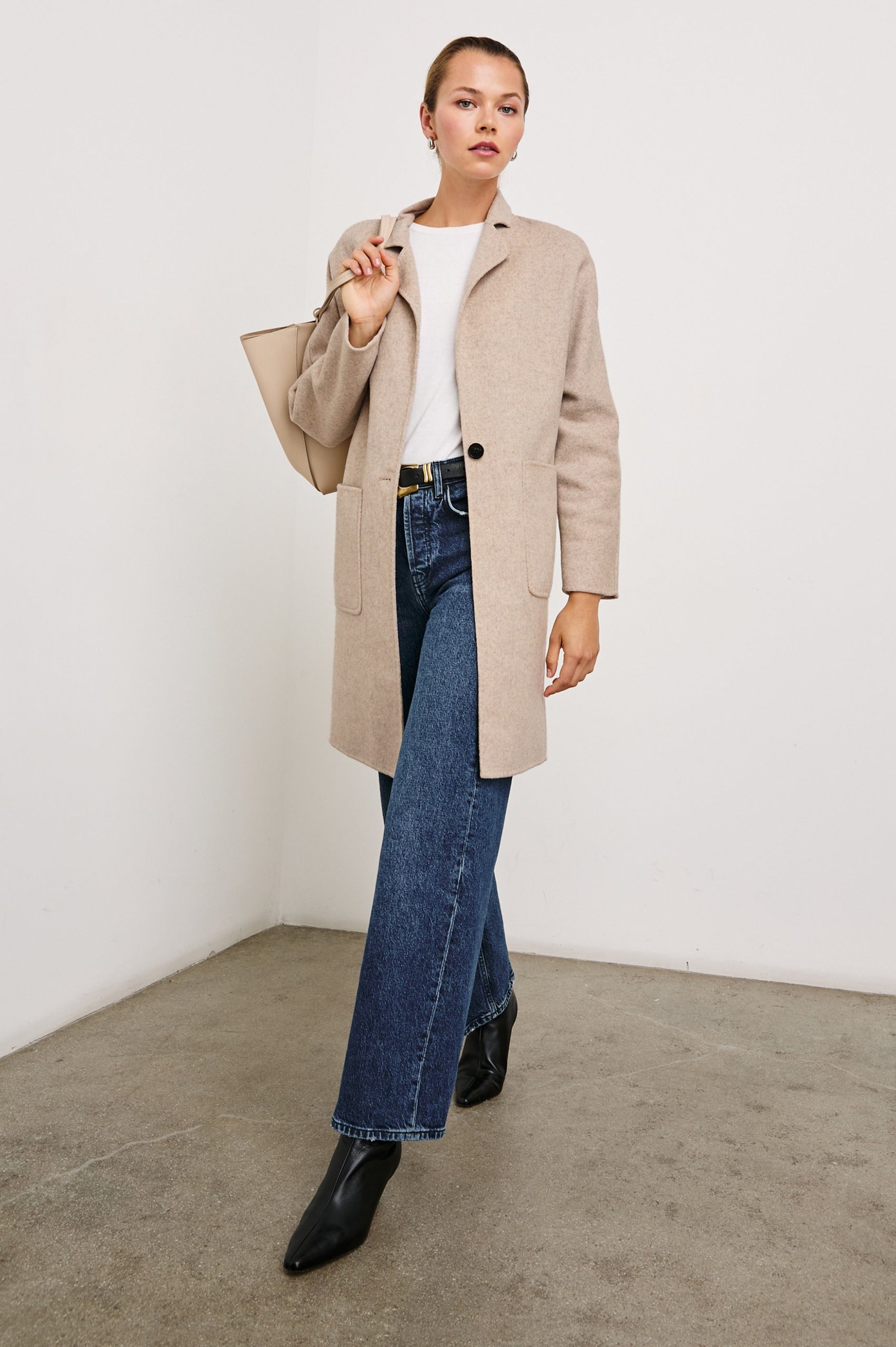 EVEREST COAT - OATMEAL - Image 7