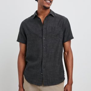 FAIRFAX SHIRT - BLACK CHAMBRAY